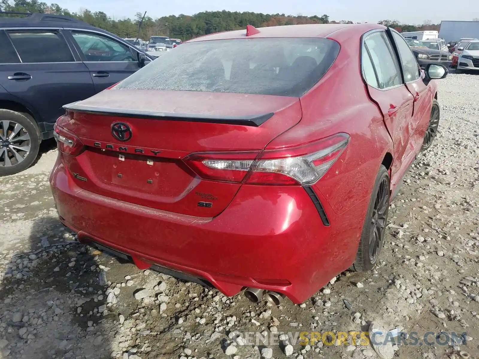 4 Фотография поврежденного автомобиля 4T1B11HK8KU164153 TOYOTA CAMRY 2019