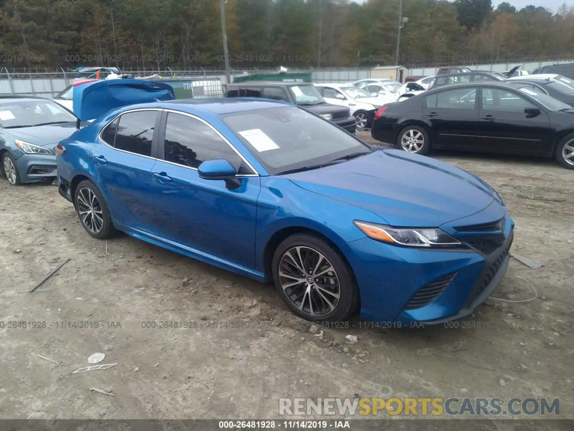 1 Photograph of a damaged car 4T1B11HK8KU165349 TOYOTA CAMRY 2019