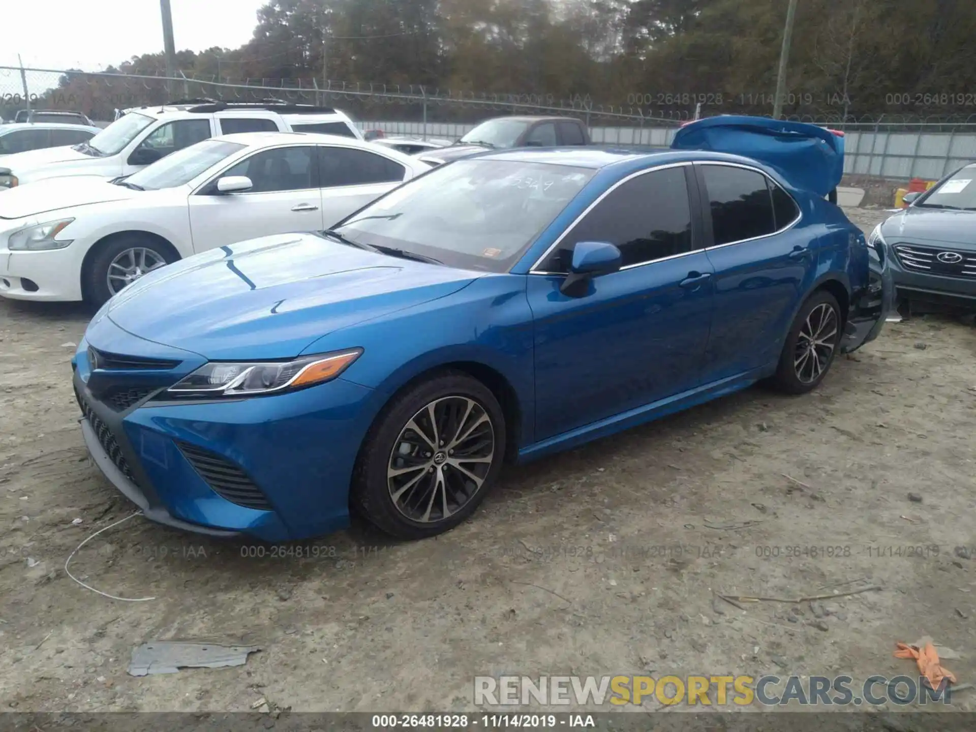 2 Photograph of a damaged car 4T1B11HK8KU165349 TOYOTA CAMRY 2019