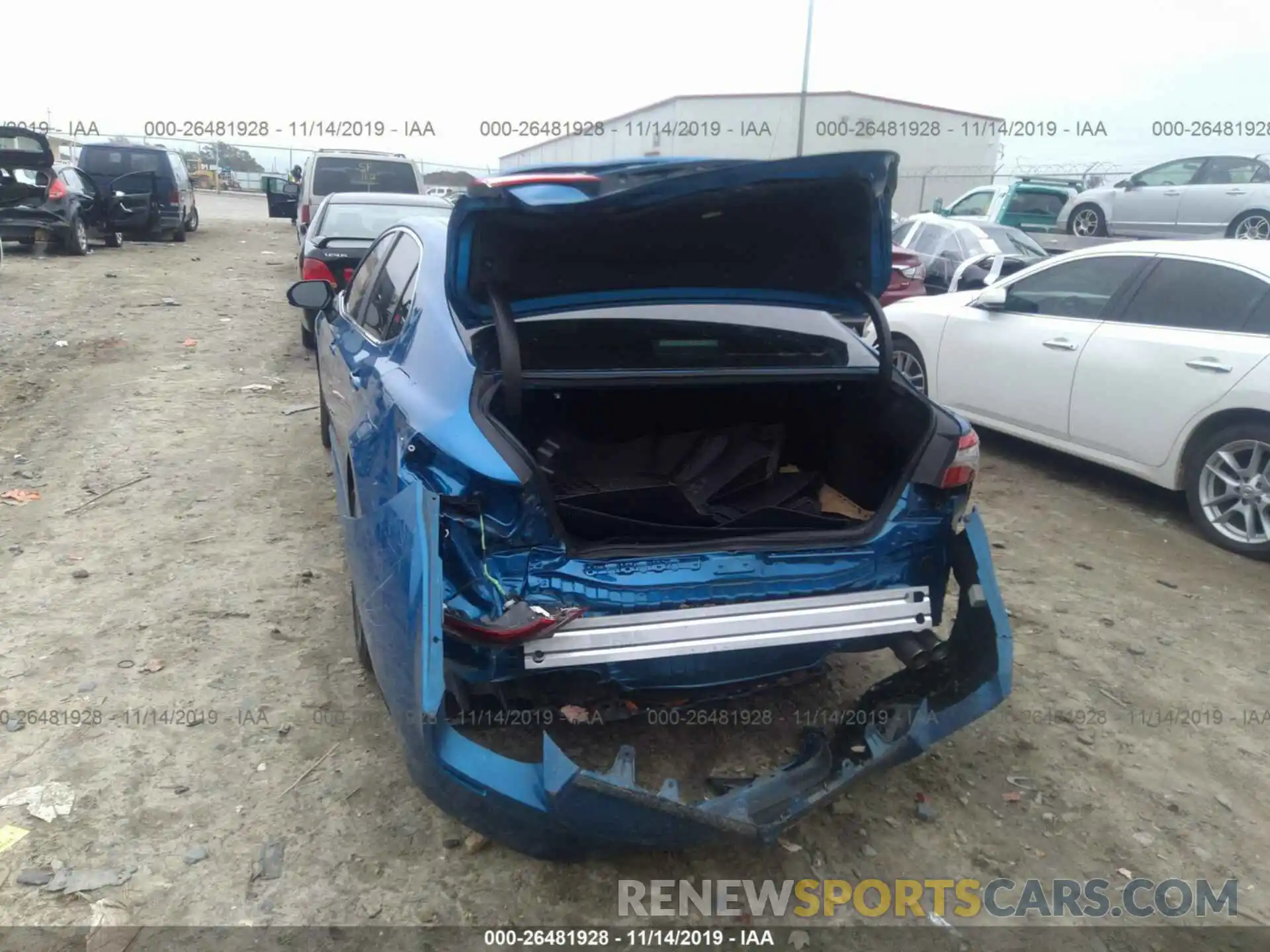 6 Photograph of a damaged car 4T1B11HK8KU165349 TOYOTA CAMRY 2019