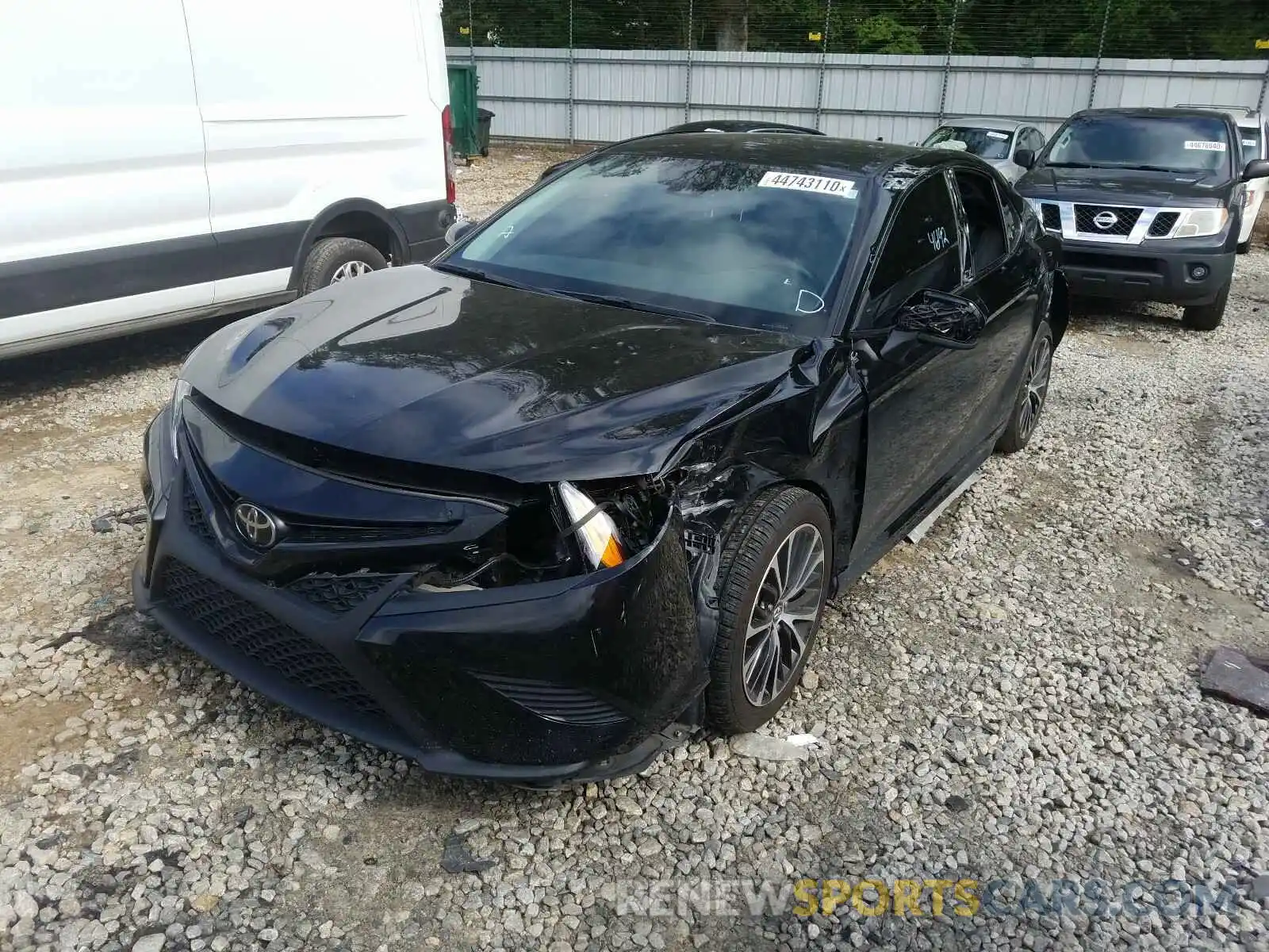 2 Photograph of a damaged car 4T1B11HK8KU165741 TOYOTA CAMRY 2019