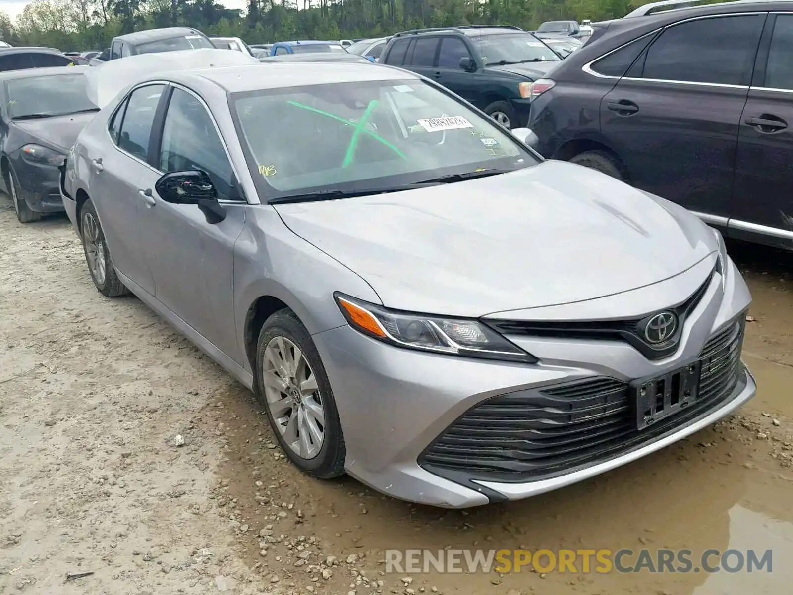 1 Photograph of a damaged car 4T1B11HK8KU166307 TOYOTA CAMRY 2019