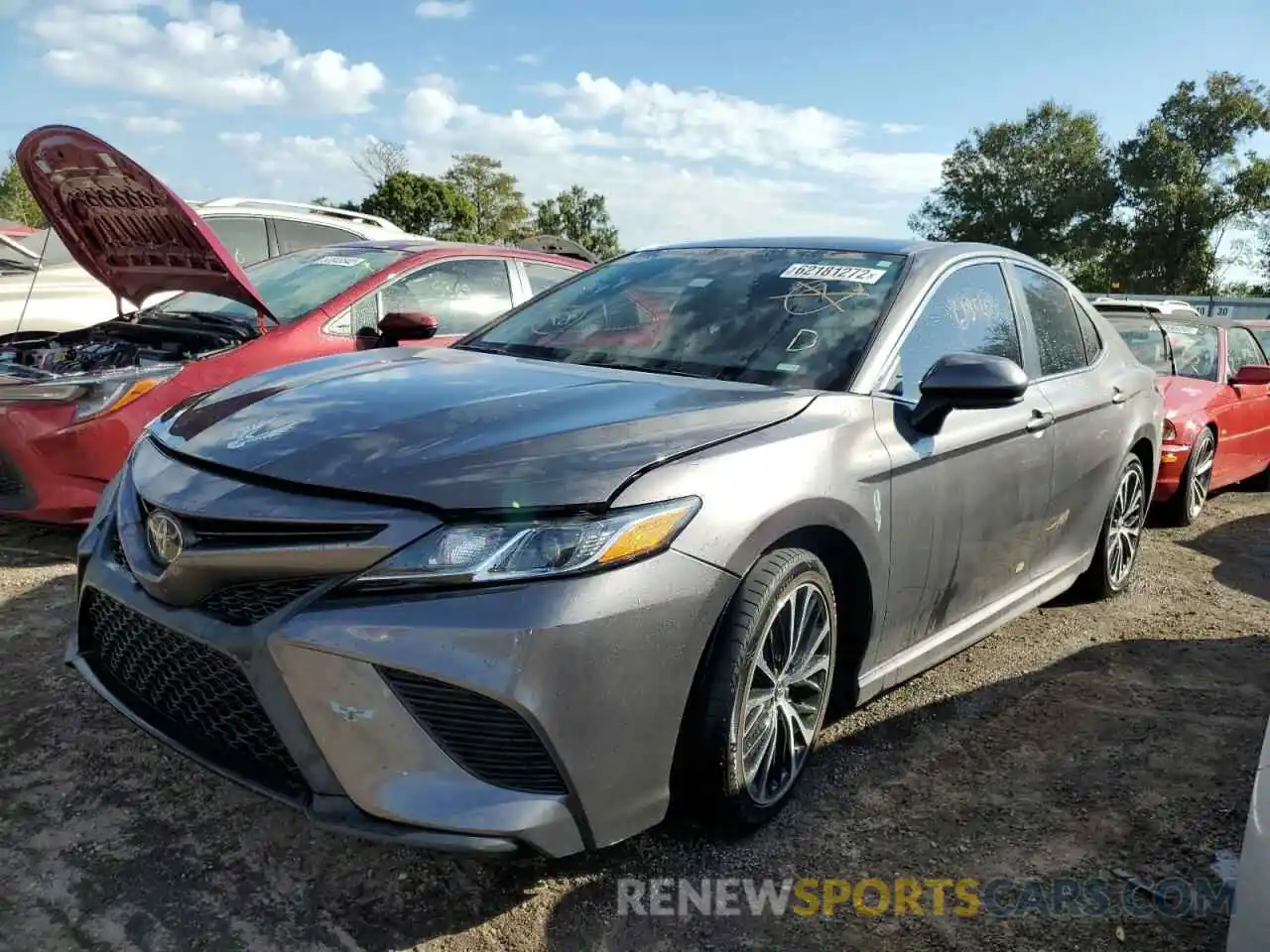 2 Photograph of a damaged car 4T1B11HK8KU166887 TOYOTA CAMRY 2019