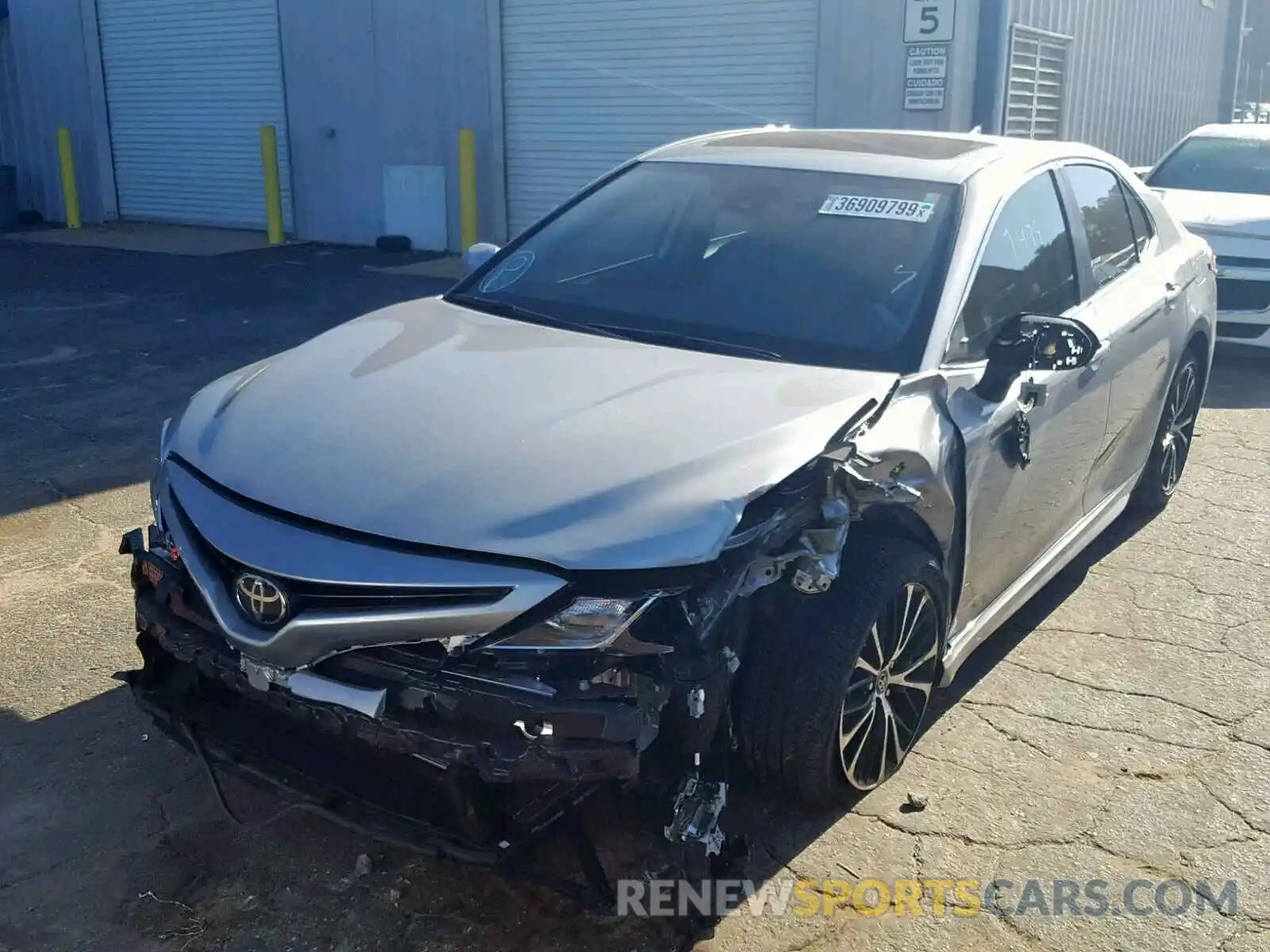 2 Photograph of a damaged car 4T1B11HK8KU167618 TOYOTA CAMRY 2019