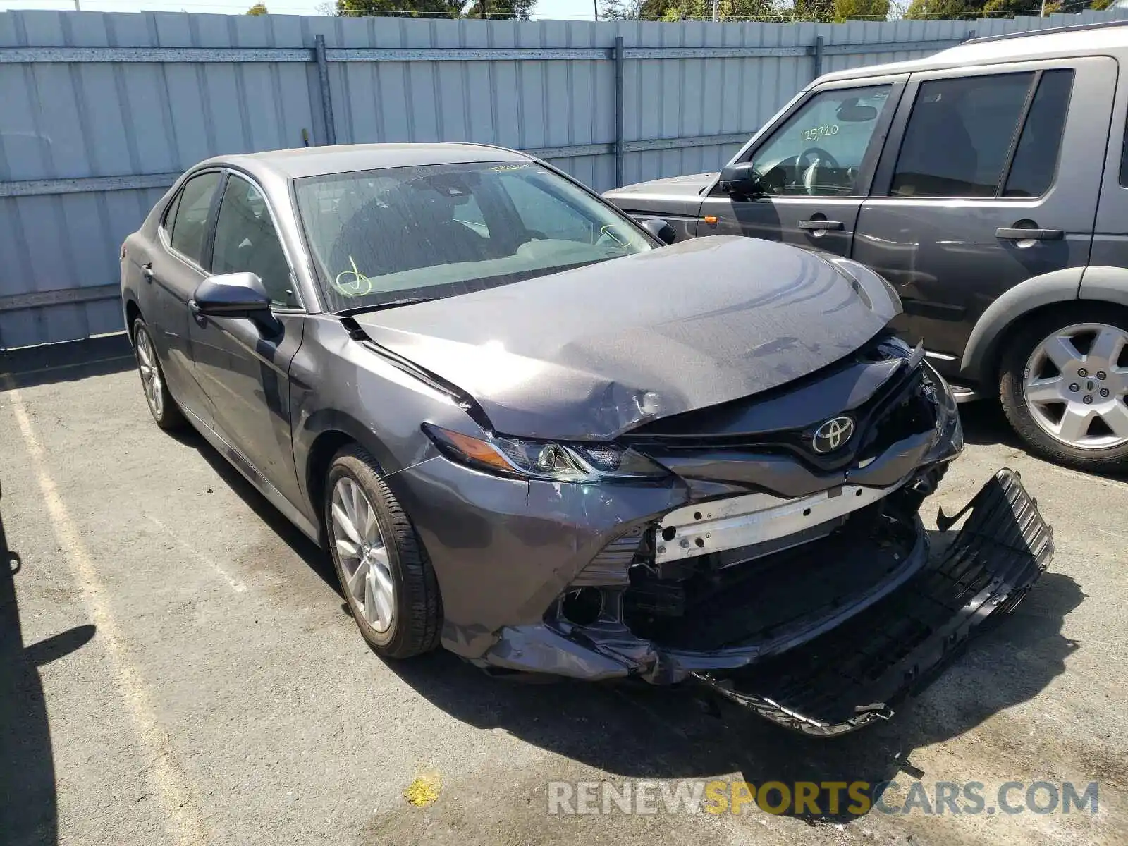 1 Photograph of a damaged car 4T1B11HK8KU168090 TOYOTA CAMRY 2019