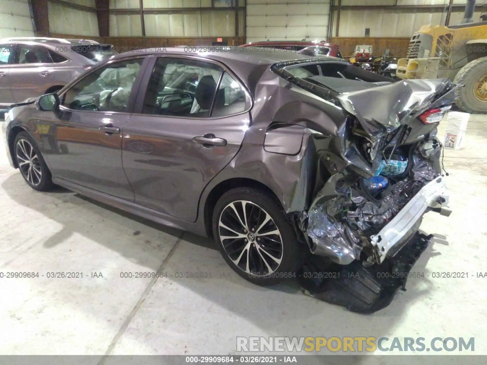 3 Photograph of a damaged car 4T1B11HK8KU168171 TOYOTA CAMRY 2019