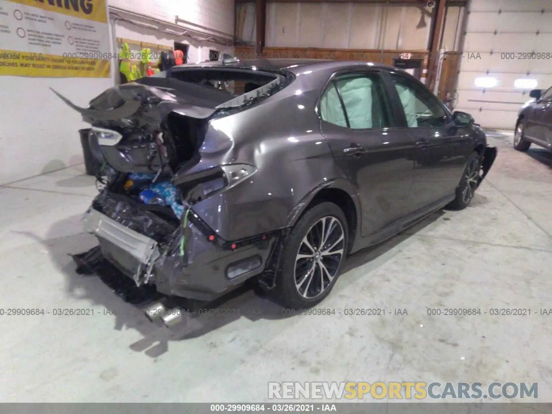 4 Photograph of a damaged car 4T1B11HK8KU168171 TOYOTA CAMRY 2019