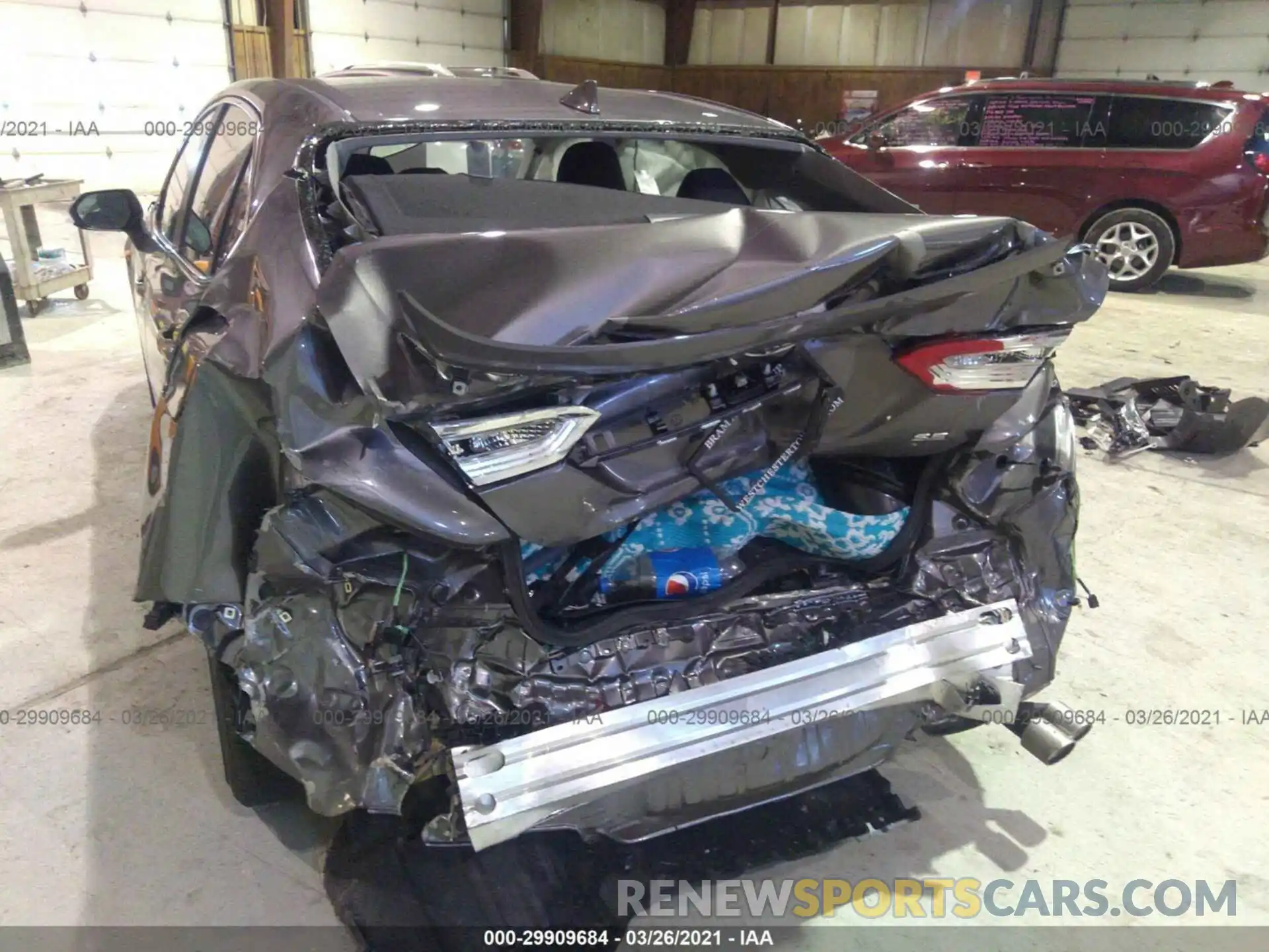 6 Photograph of a damaged car 4T1B11HK8KU168171 TOYOTA CAMRY 2019