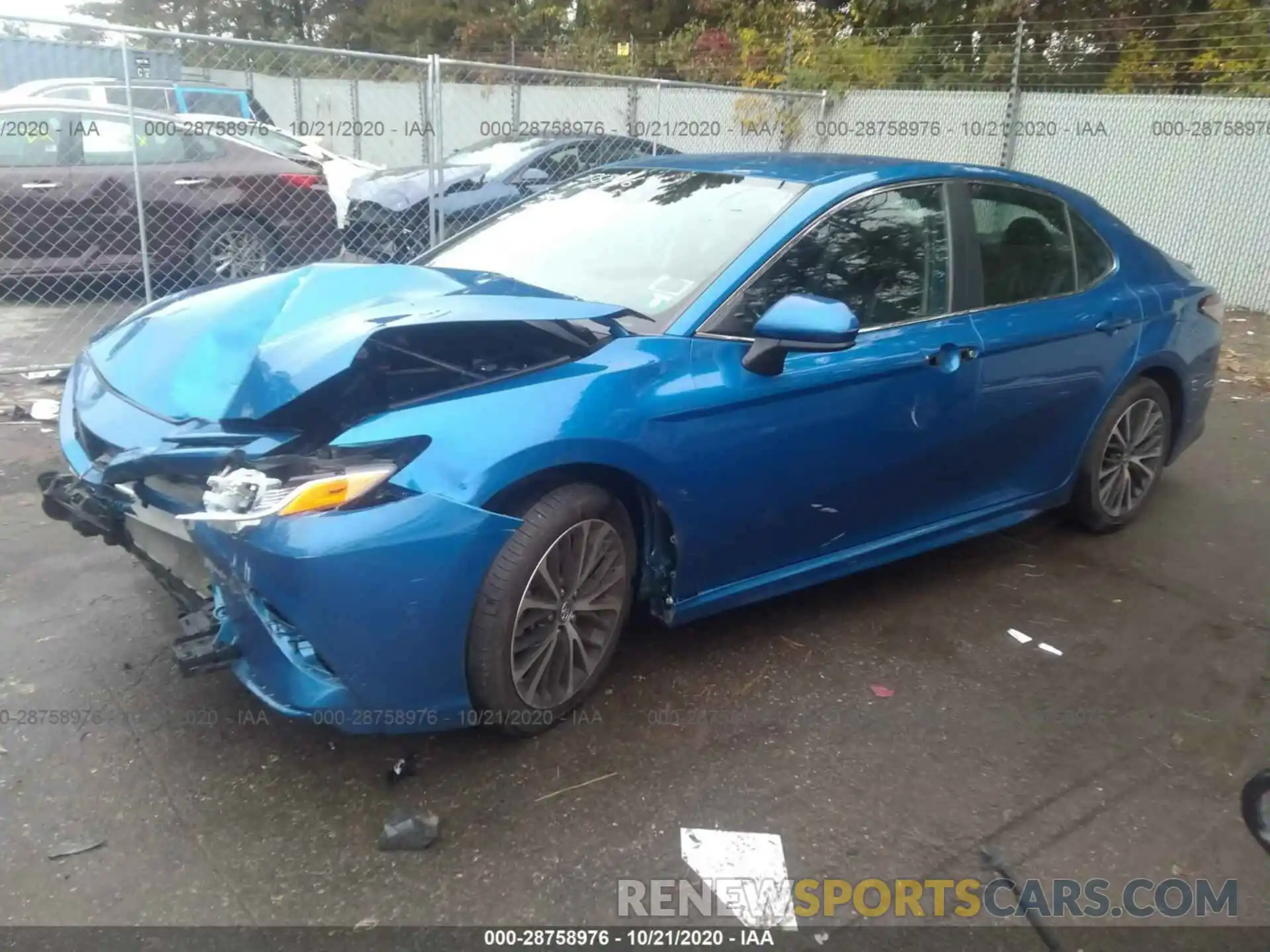 2 Photograph of a damaged car 4T1B11HK8KU168462 TOYOTA CAMRY 2019