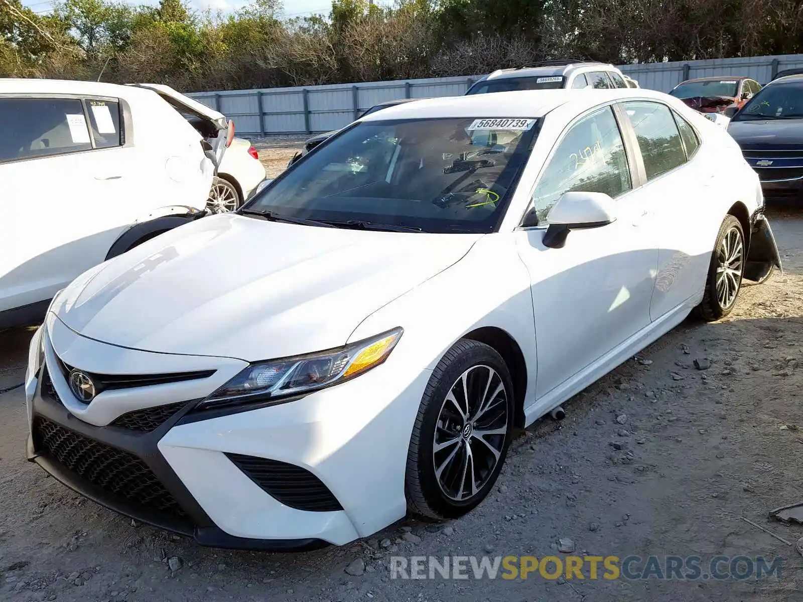 2 Photograph of a damaged car 4T1B11HK8KU168574 TOYOTA CAMRY 2019