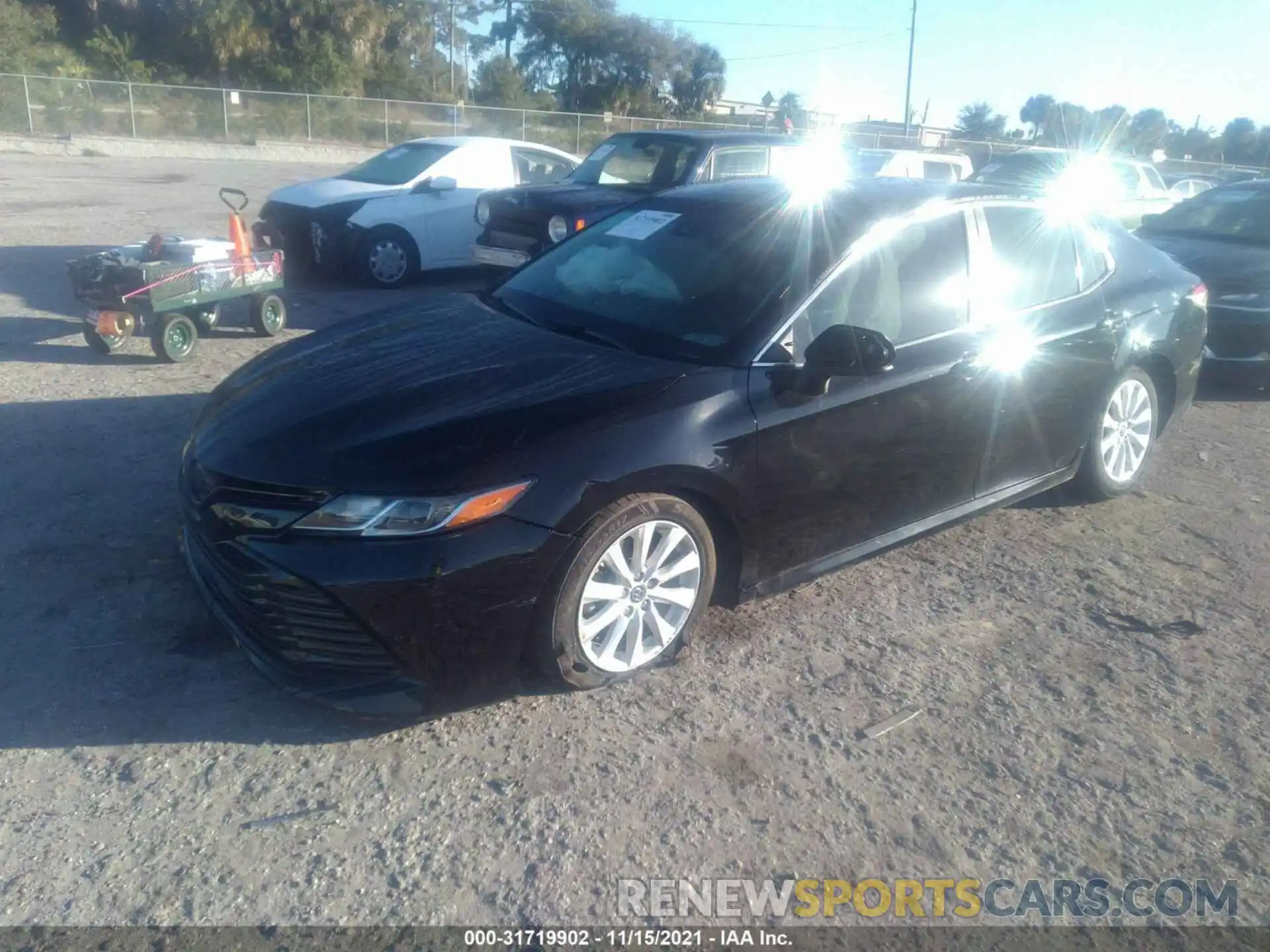 2 Photograph of a damaged car 4T1B11HK8KU170180 TOYOTA CAMRY 2019