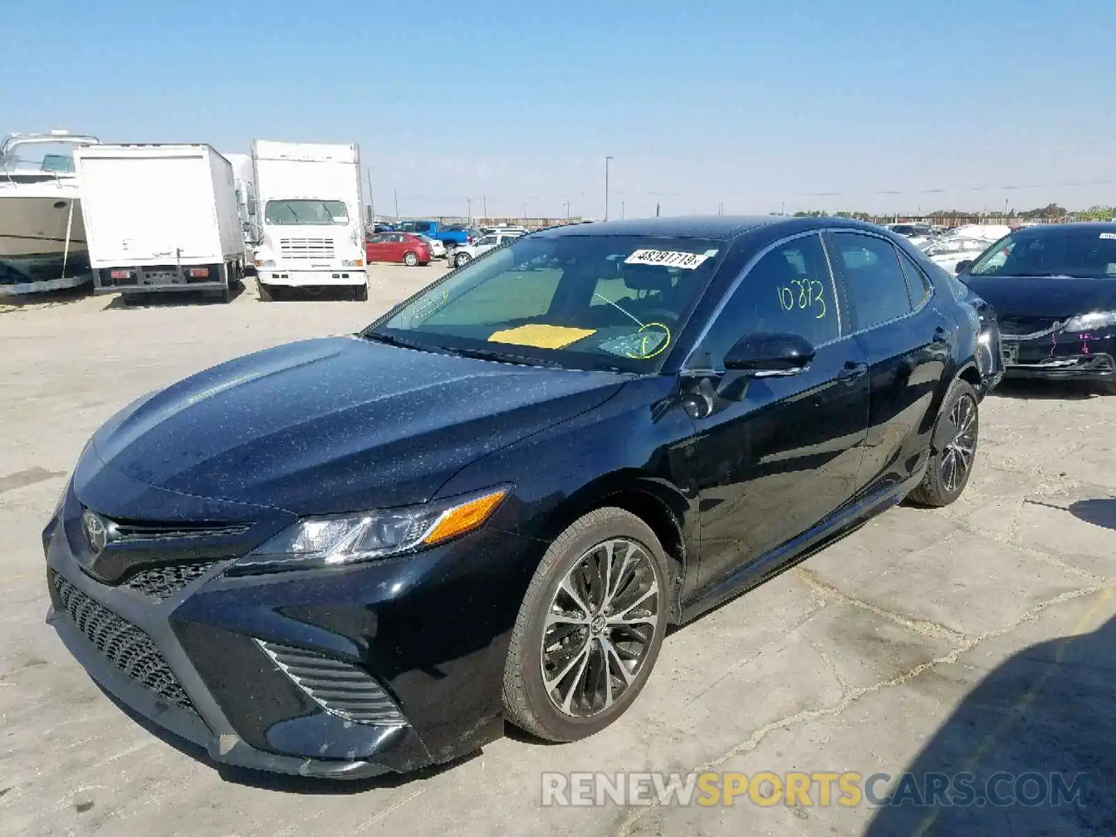 2 Photograph of a damaged car 4T1B11HK8KU171362 TOYOTA CAMRY 2019