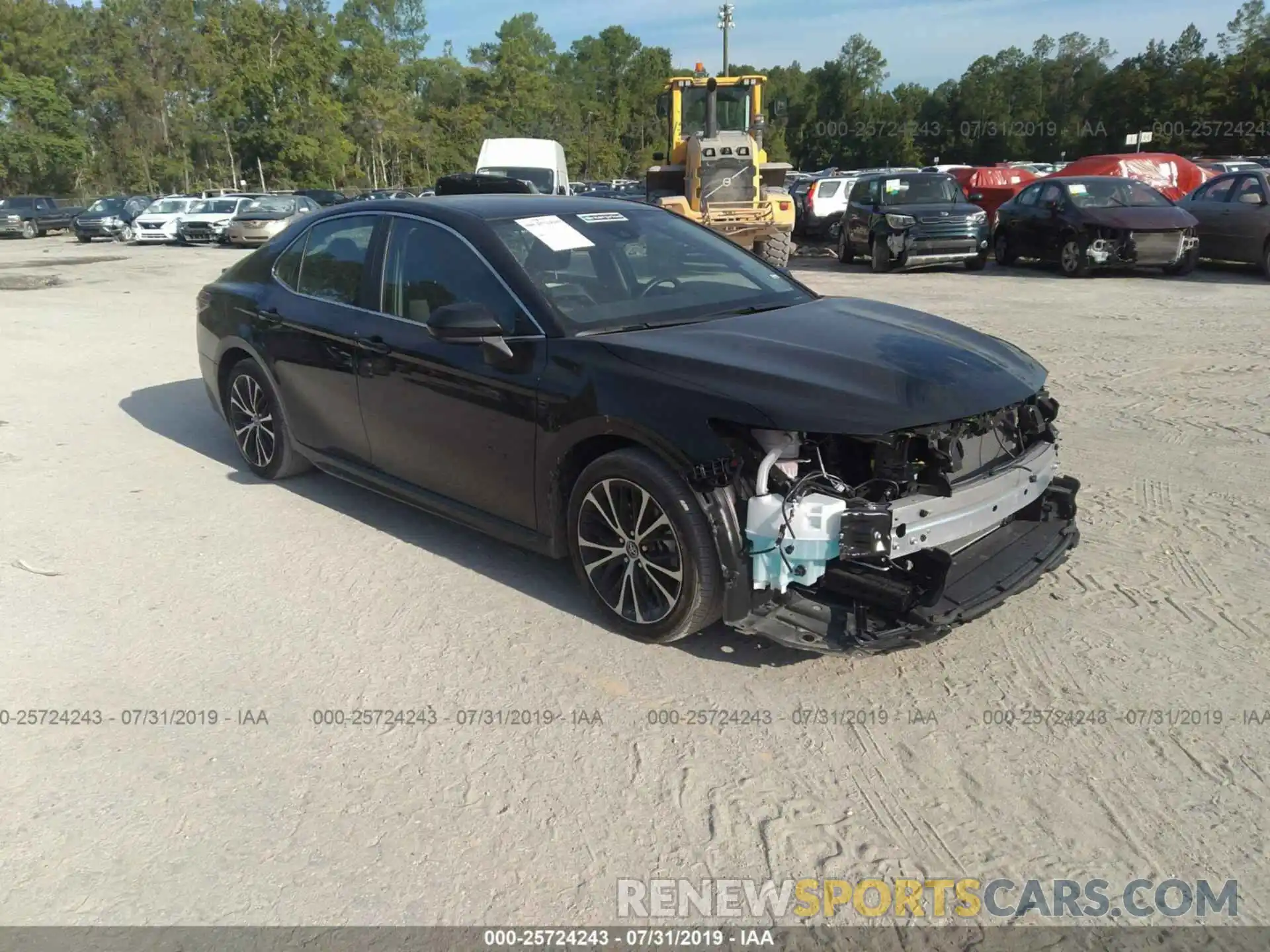 1 Photograph of a damaged car 4T1B11HK8KU172107 TOYOTA CAMRY 2019