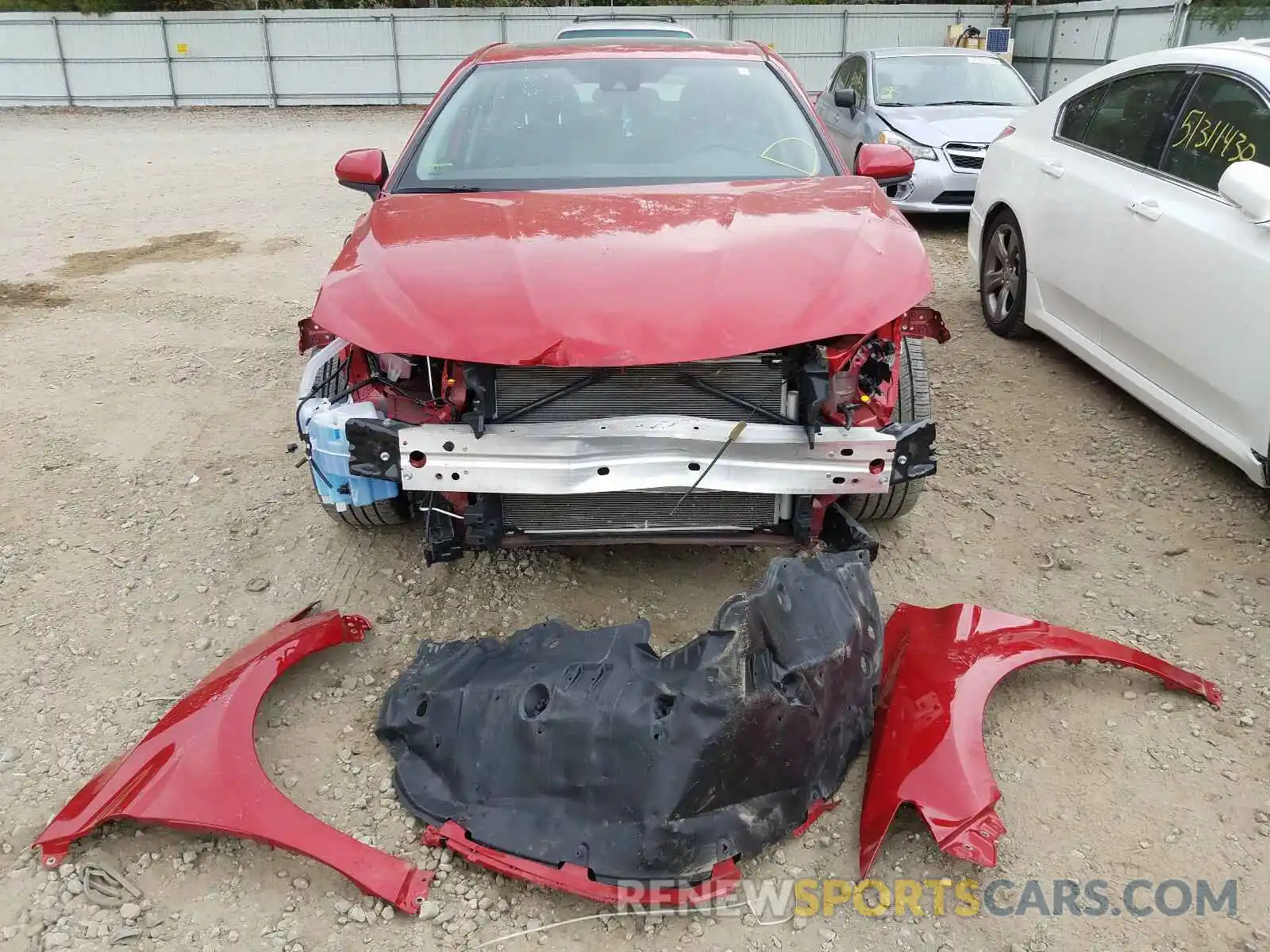 9 Photograph of a damaged car 4T1B11HK8KU173077 TOYOTA CAMRY 2019