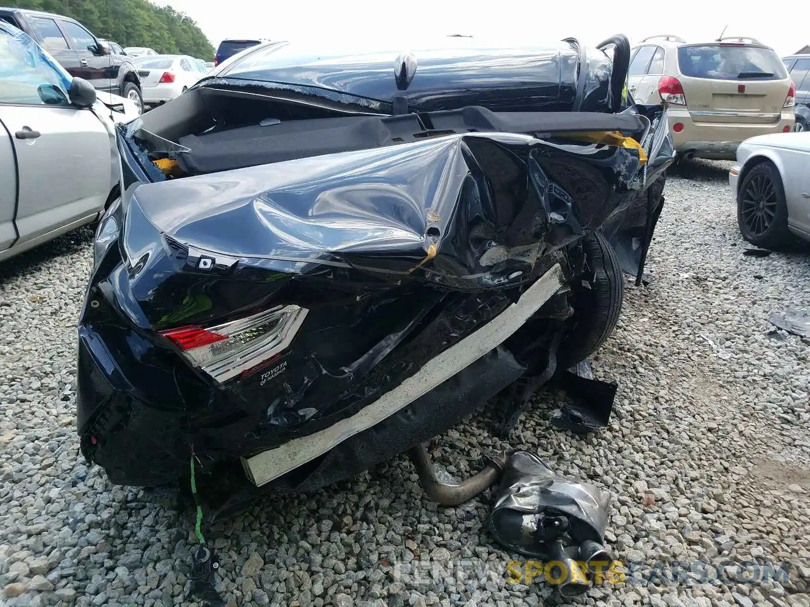 6 Фотография поврежденного автомобиля 4T1B11HK8KU173323 TOYOTA CAMRY 2019