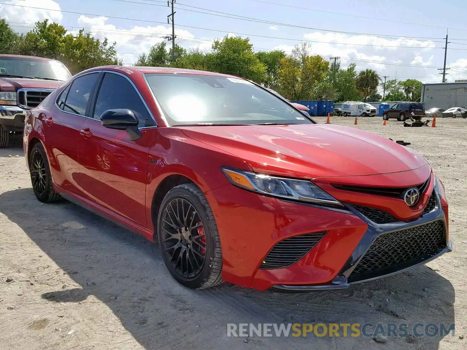 1 Photograph of a damaged car 4T1B11HK8KU173595 TOYOTA CAMRY 2019