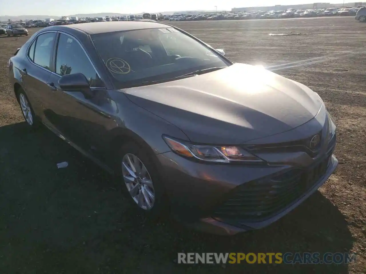 1 Photograph of a damaged car 4T1B11HK8KU174181 TOYOTA CAMRY 2019