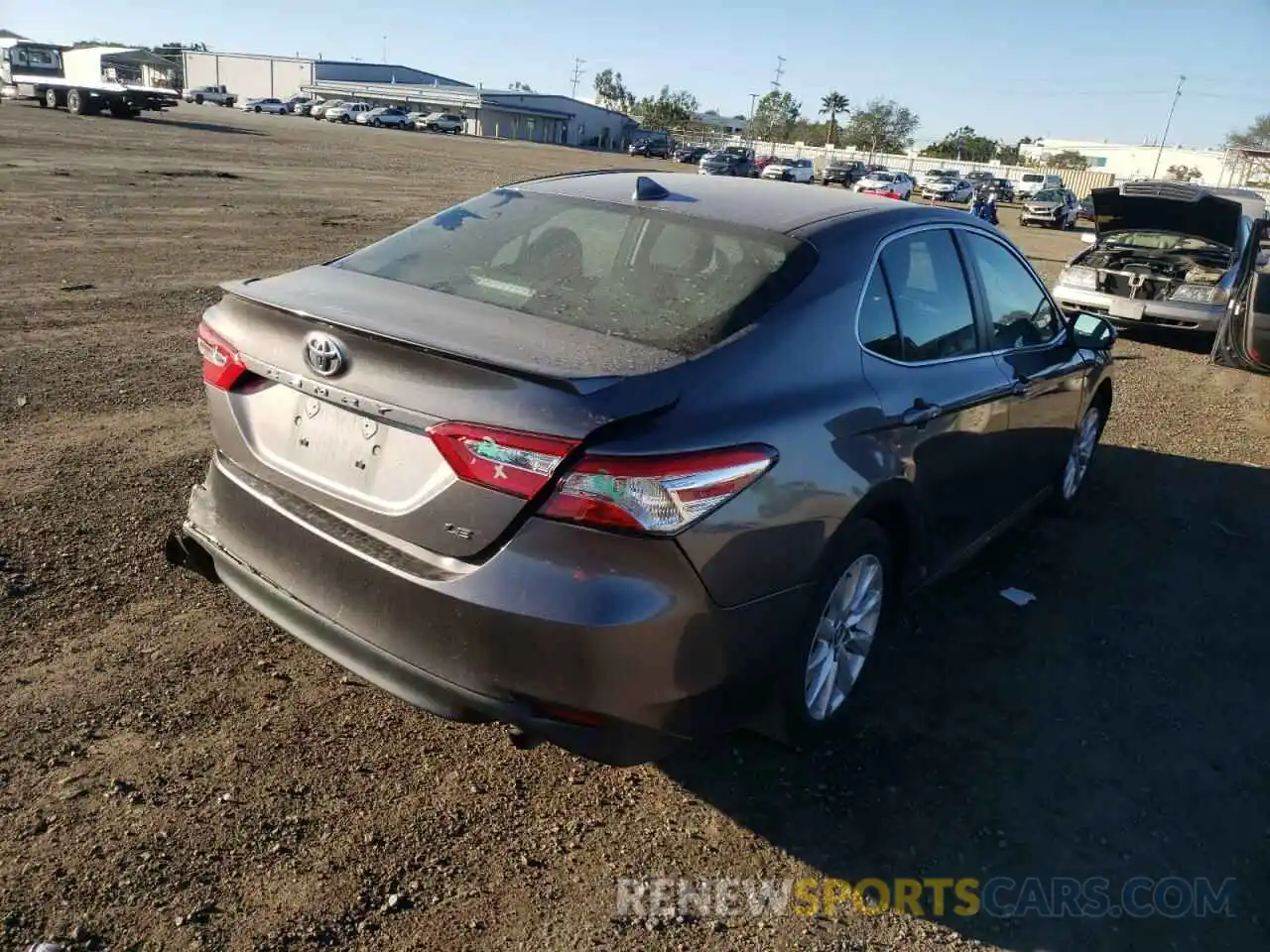 4 Photograph of a damaged car 4T1B11HK8KU174181 TOYOTA CAMRY 2019