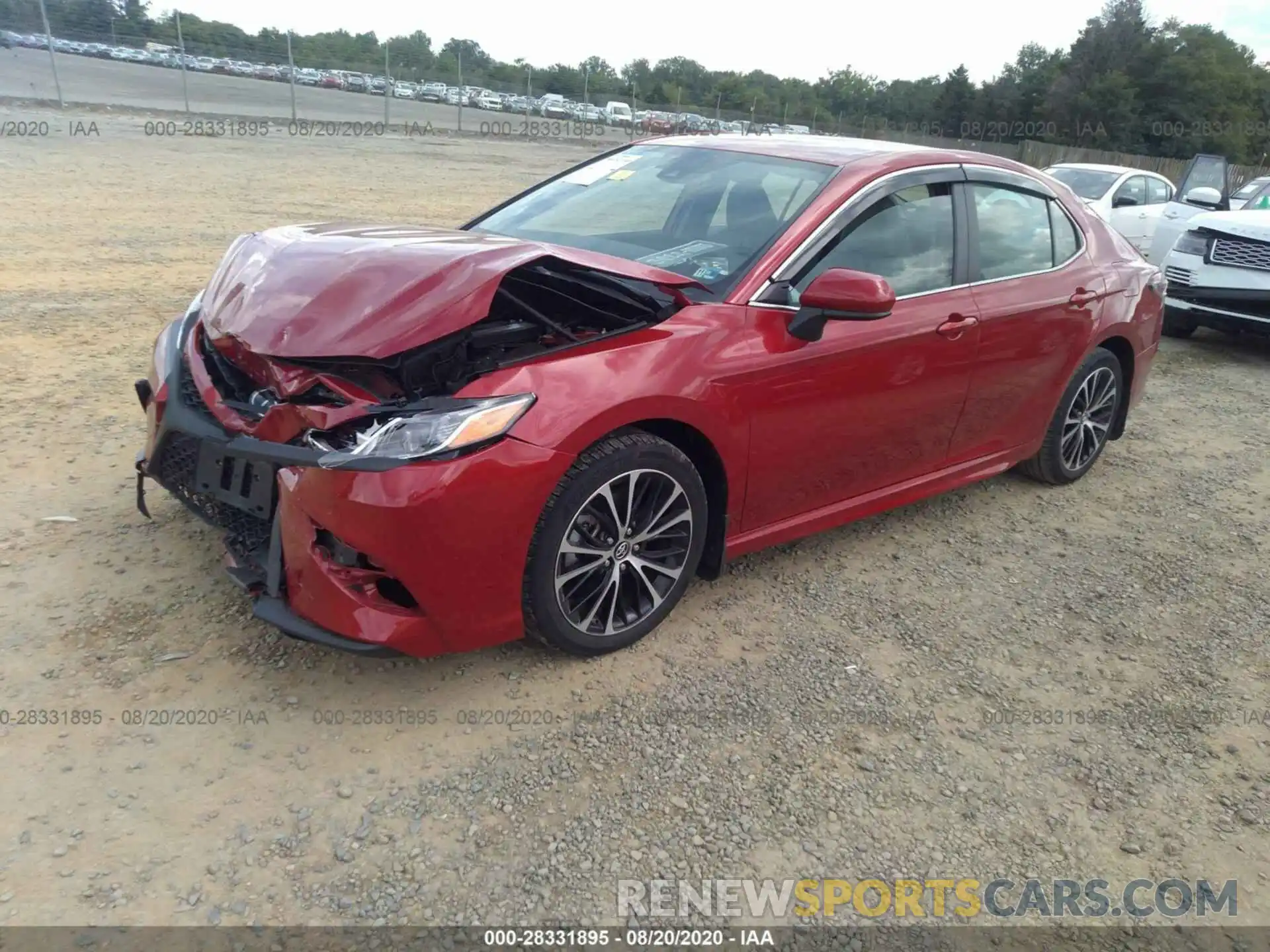 2 Photograph of a damaged car 4T1B11HK8KU174620 TOYOTA CAMRY 2019