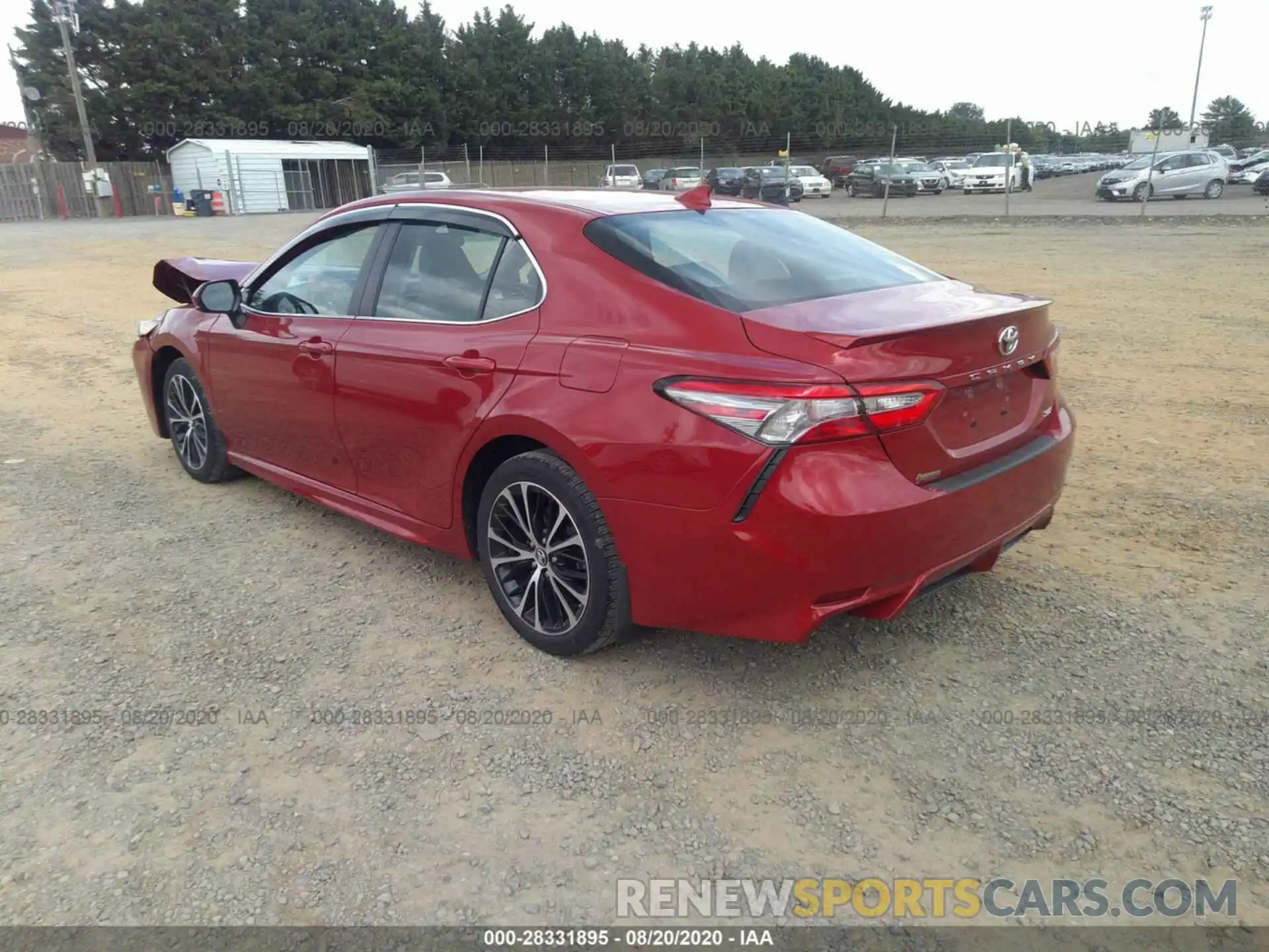 3 Photograph of a damaged car 4T1B11HK8KU174620 TOYOTA CAMRY 2019