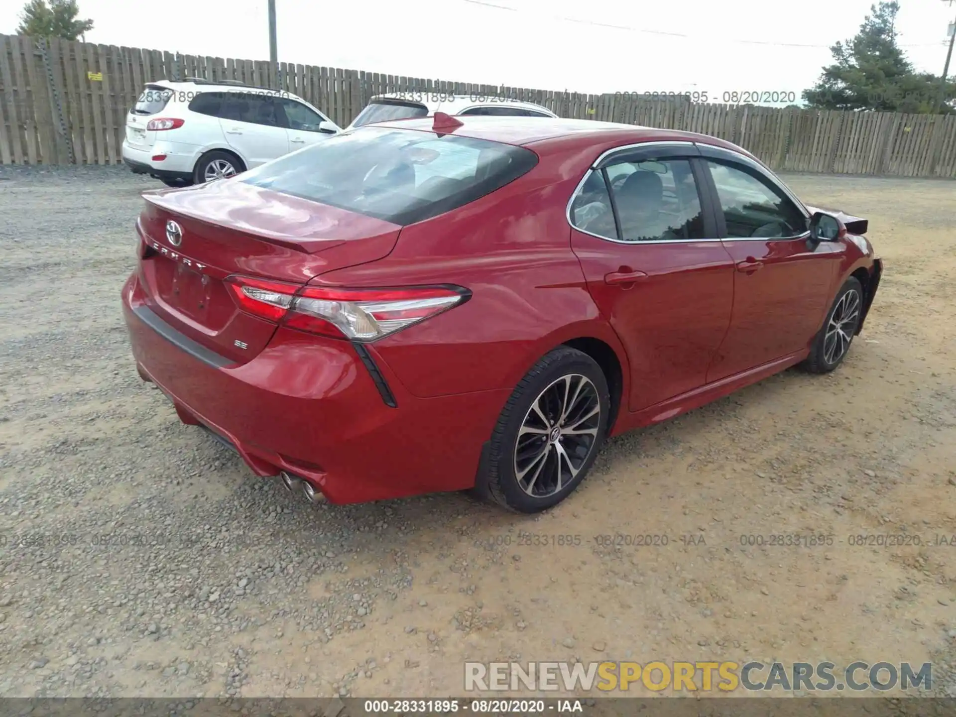 4 Photograph of a damaged car 4T1B11HK8KU174620 TOYOTA CAMRY 2019