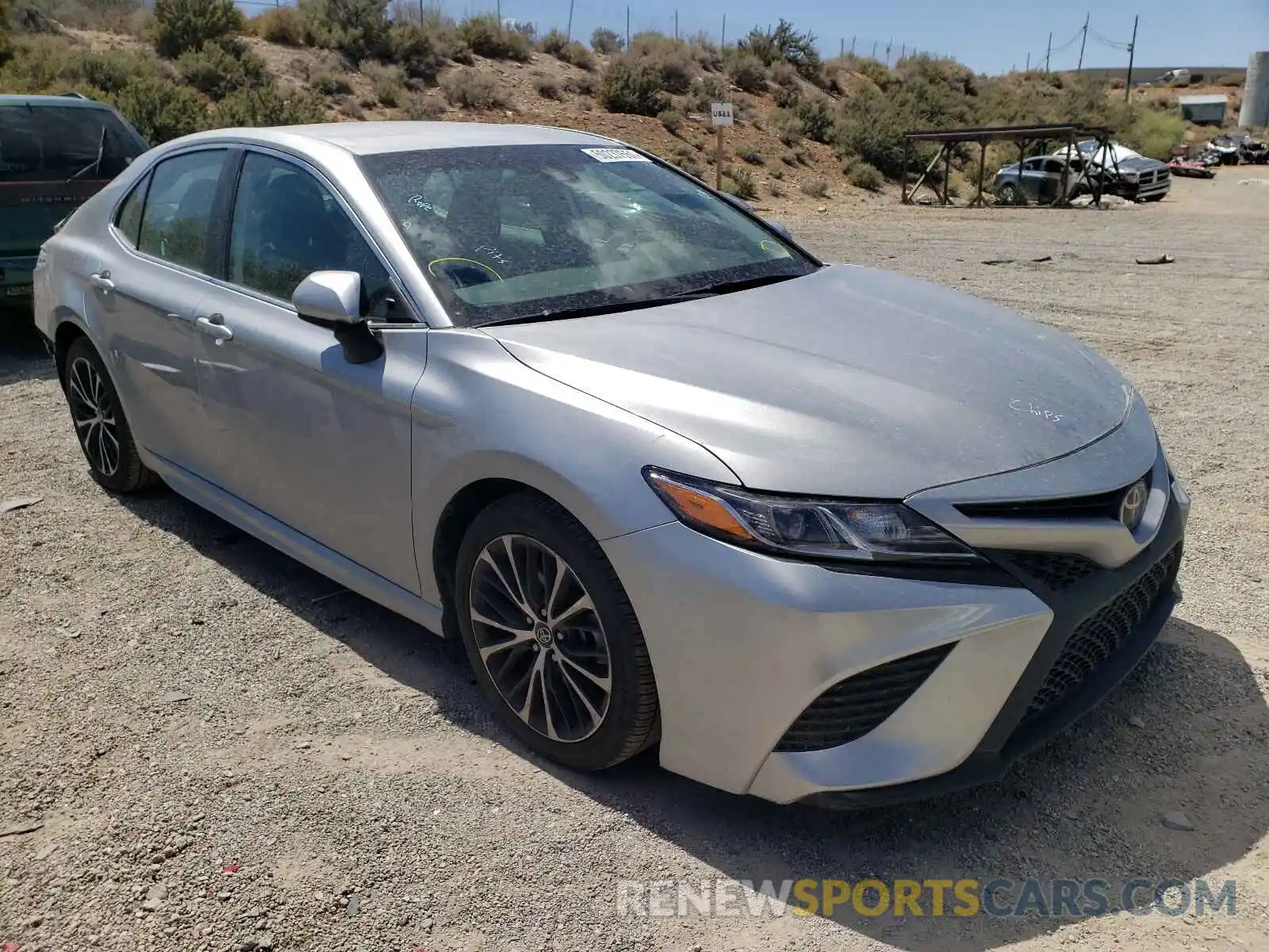 1 Photograph of a damaged car 4T1B11HK8KU175041 TOYOTA CAMRY 2019