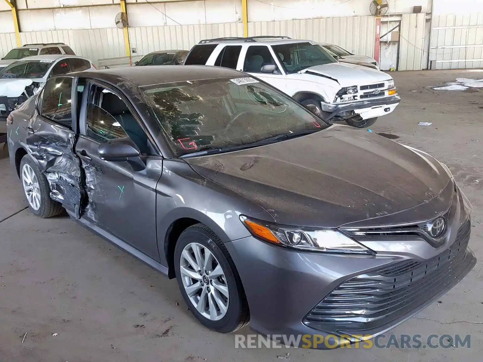 1 Photograph of a damaged car 4T1B11HK8KU175394 TOYOTA CAMRY 2019