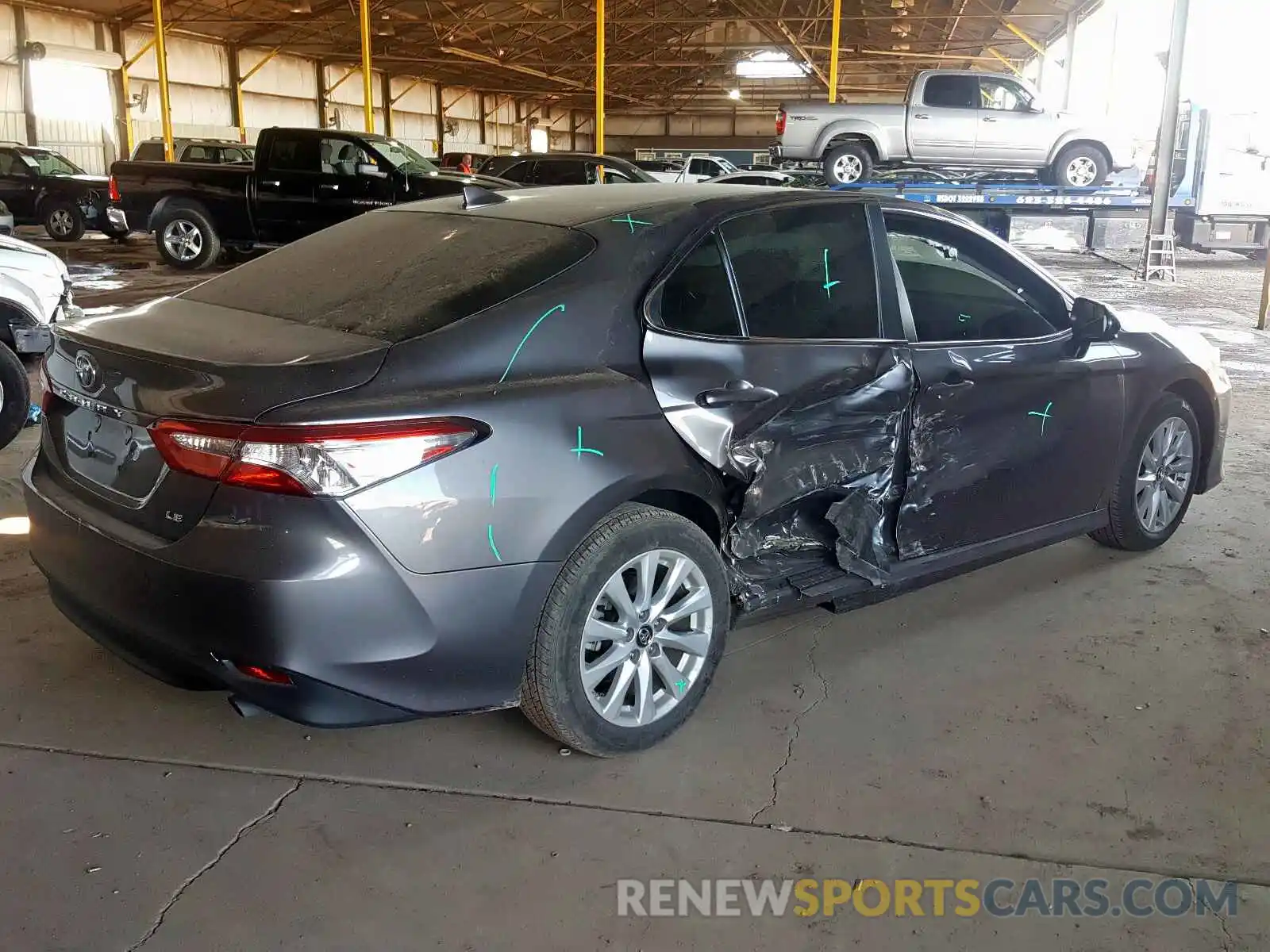 4 Photograph of a damaged car 4T1B11HK8KU175394 TOYOTA CAMRY 2019