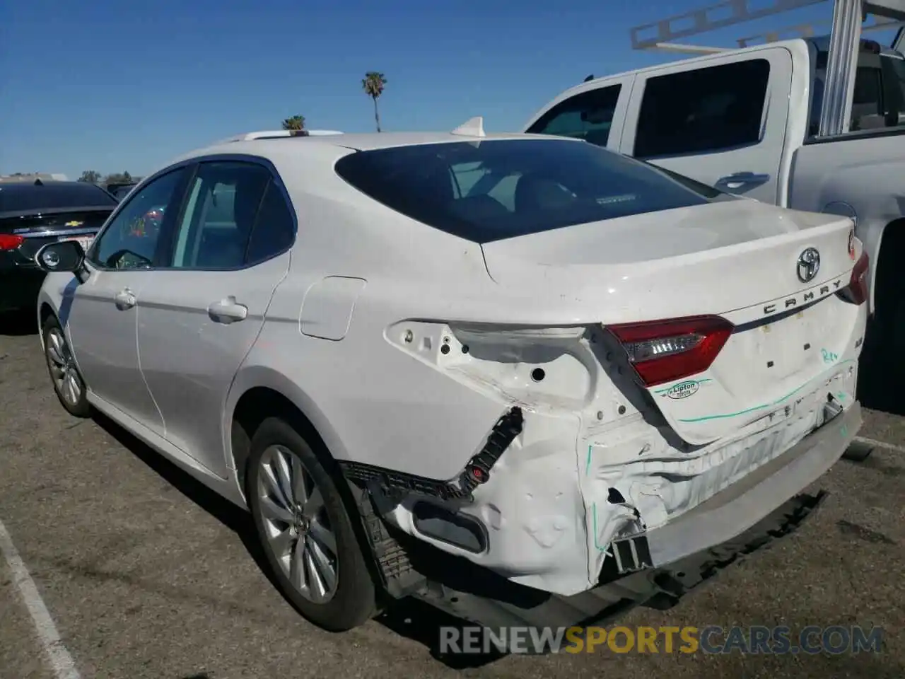 3 Photograph of a damaged car 4T1B11HK8KU176710 TOYOTA CAMRY 2019