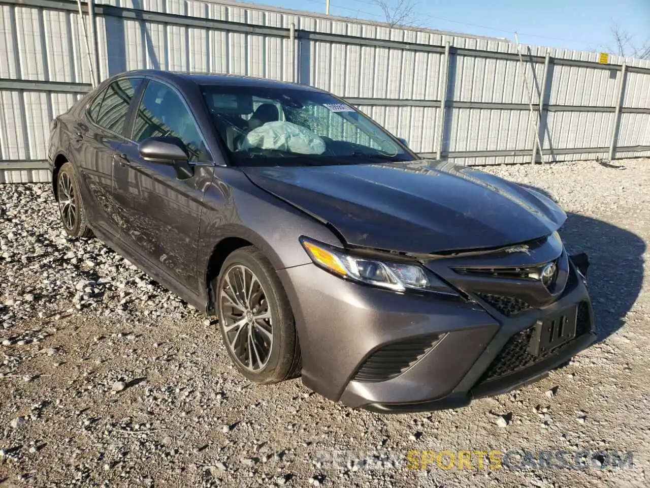 1 Photograph of a damaged car 4T1B11HK8KU177484 TOYOTA CAMRY 2019