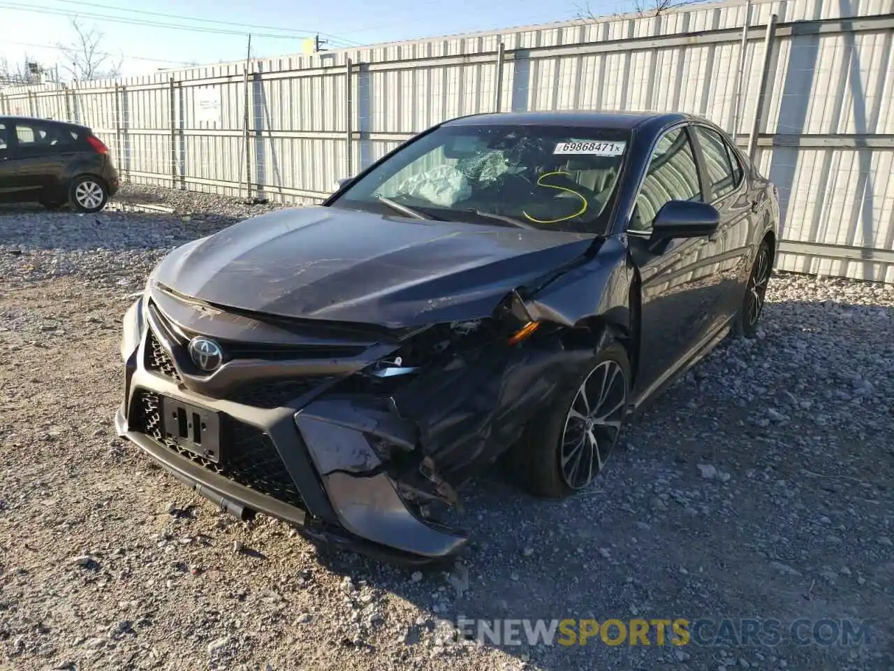 2 Photograph of a damaged car 4T1B11HK8KU177484 TOYOTA CAMRY 2019