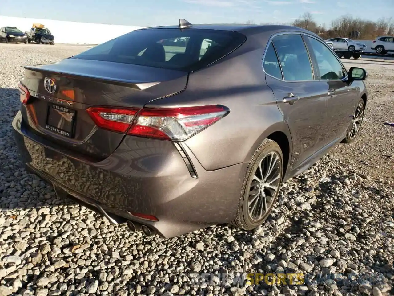 4 Photograph of a damaged car 4T1B11HK8KU177484 TOYOTA CAMRY 2019