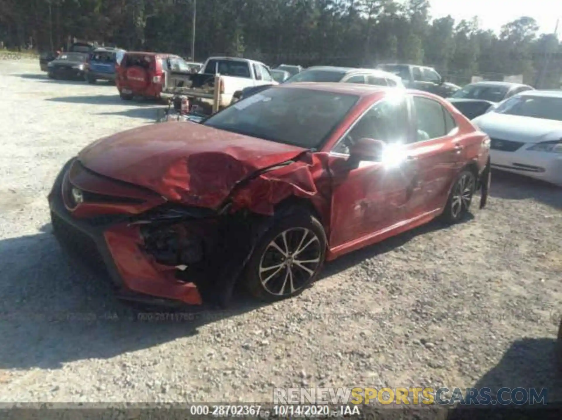 2 Photograph of a damaged car 4T1B11HK8KU177999 TOYOTA CAMRY 2019