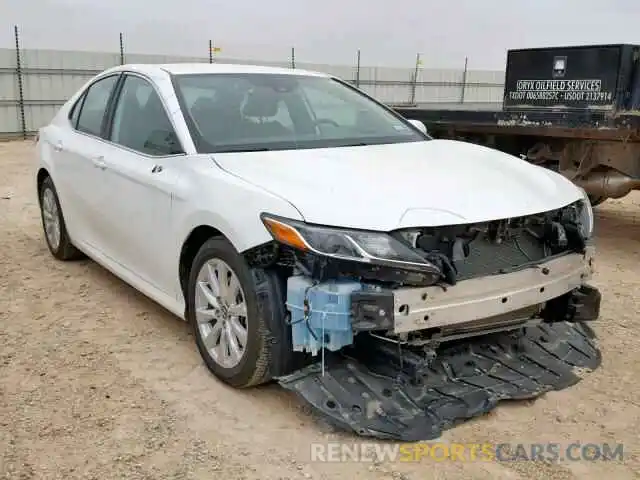 1 Photograph of a damaged car 4T1B11HK8KU178666 TOYOTA CAMRY 2019