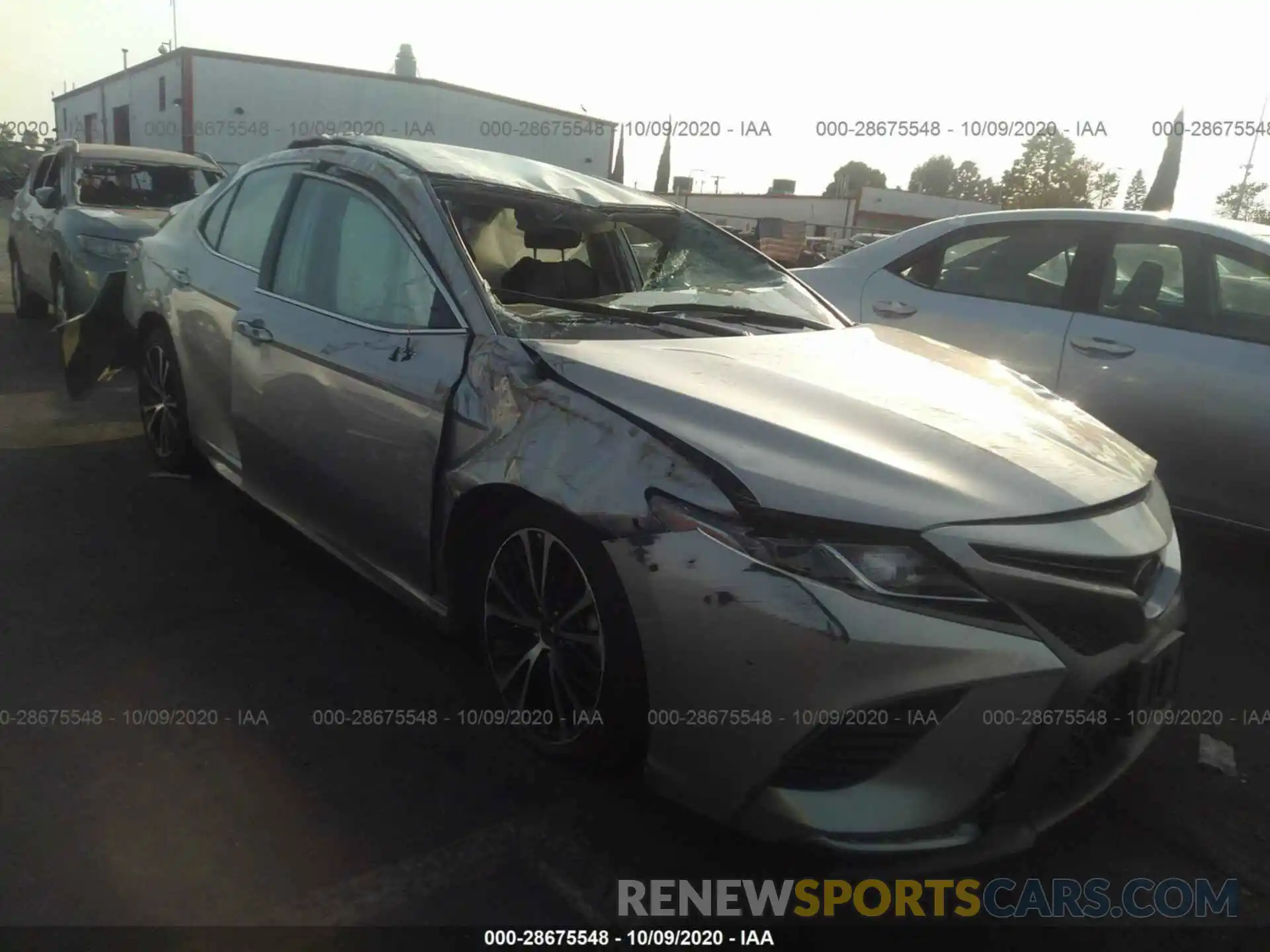 1 Photograph of a damaged car 4T1B11HK8KU178778 TOYOTA CAMRY 2019