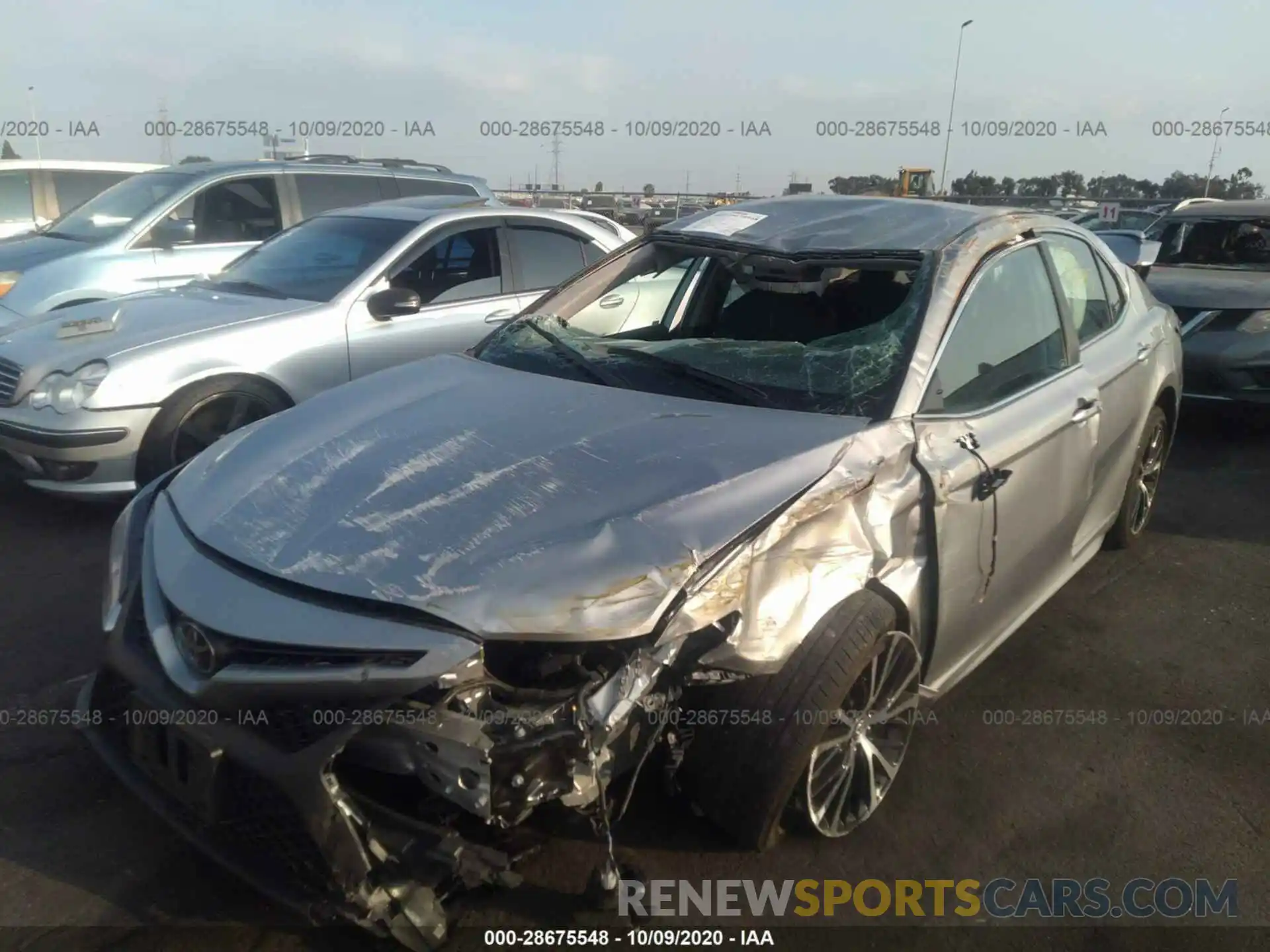 6 Photograph of a damaged car 4T1B11HK8KU178778 TOYOTA CAMRY 2019