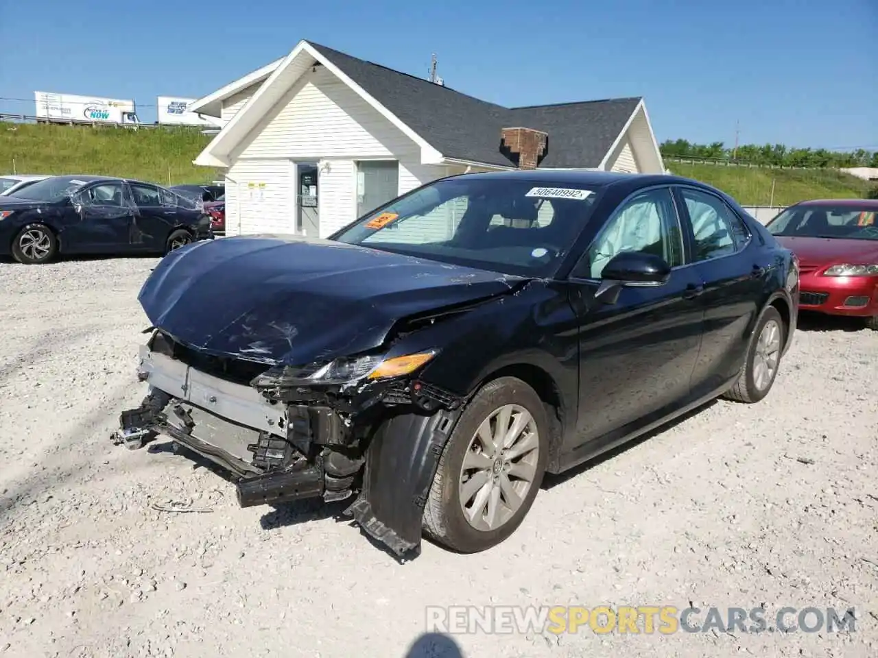 2 Photograph of a damaged car 4T1B11HK8KU180160 TOYOTA CAMRY 2019