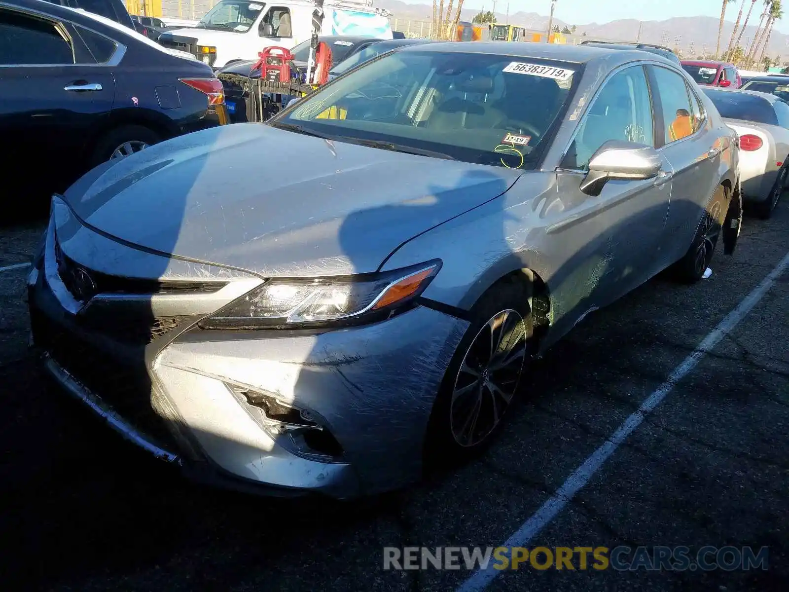 2 Photograph of a damaged car 4T1B11HK8KU180854 TOYOTA CAMRY 2019