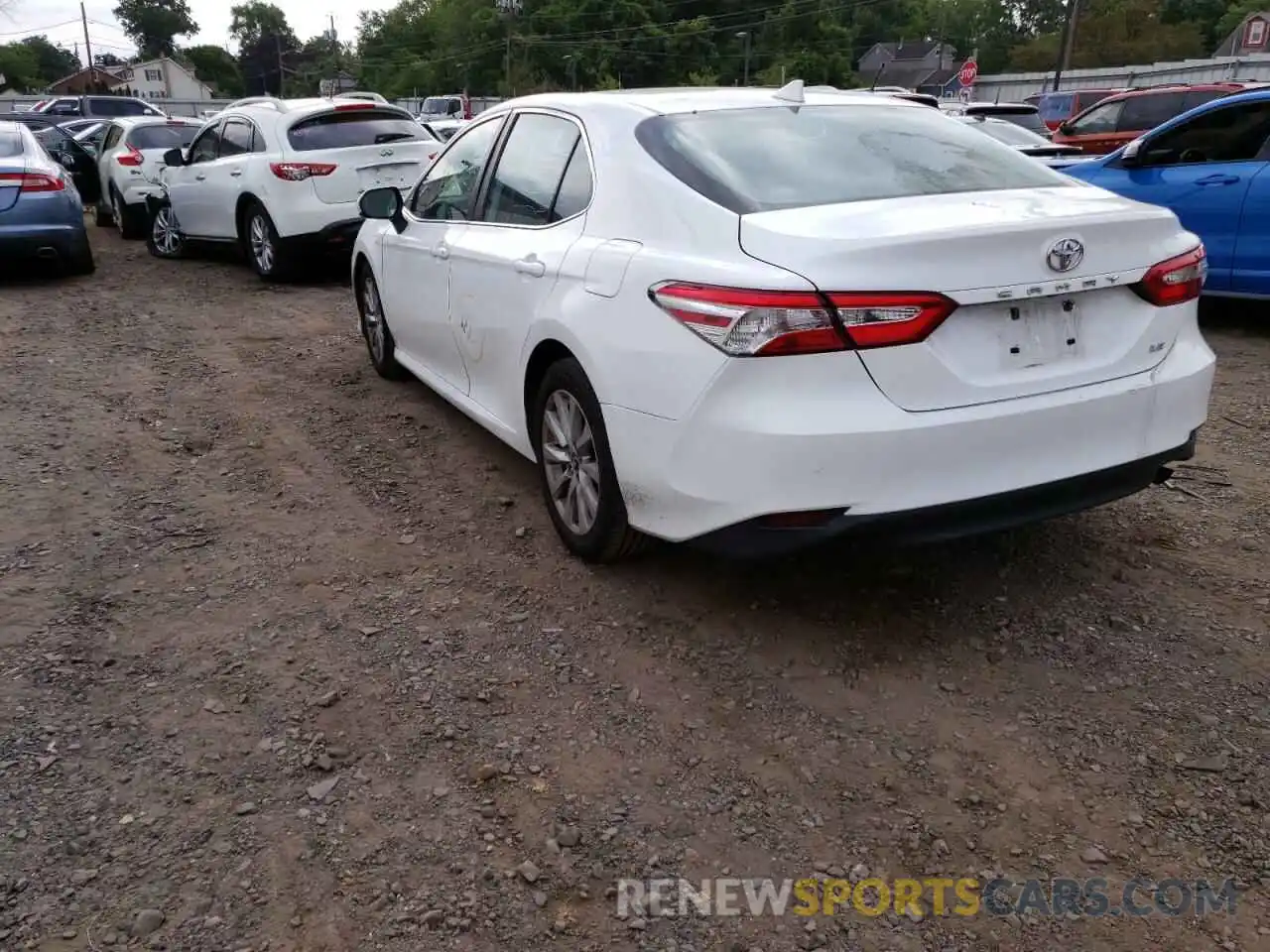 3 Фотография поврежденного автомобиля 4T1B11HK8KU181678 TOYOTA CAMRY 2019