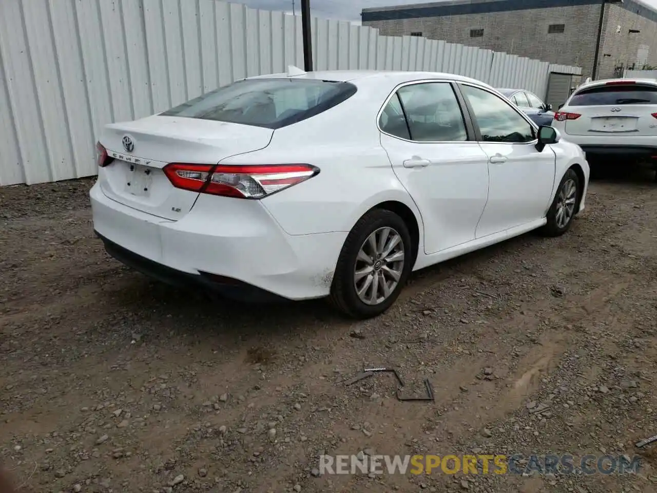 4 Photograph of a damaged car 4T1B11HK8KU181678 TOYOTA CAMRY 2019