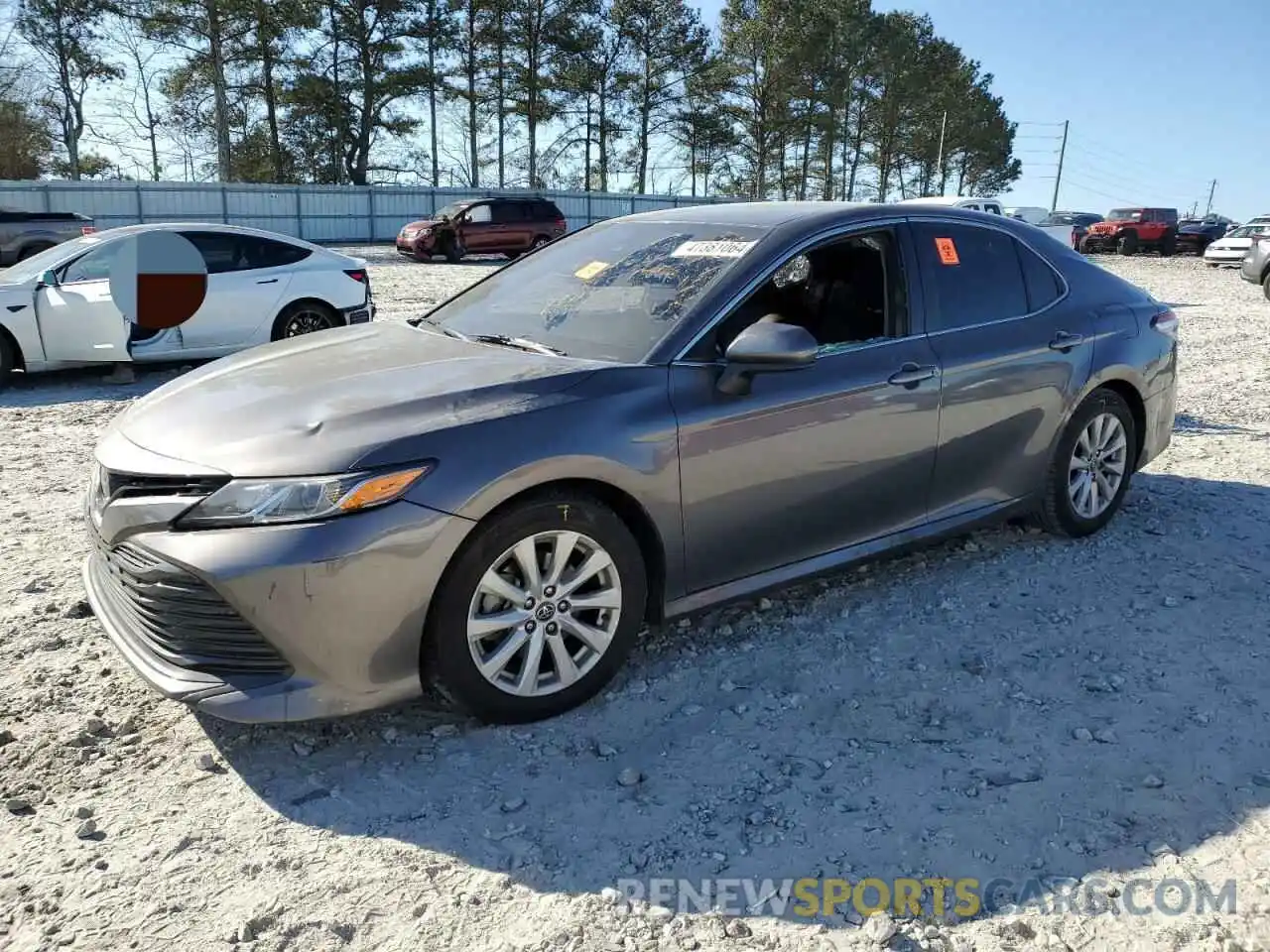 1 Photograph of a damaged car 4T1B11HK8KU183625 TOYOTA CAMRY 2019