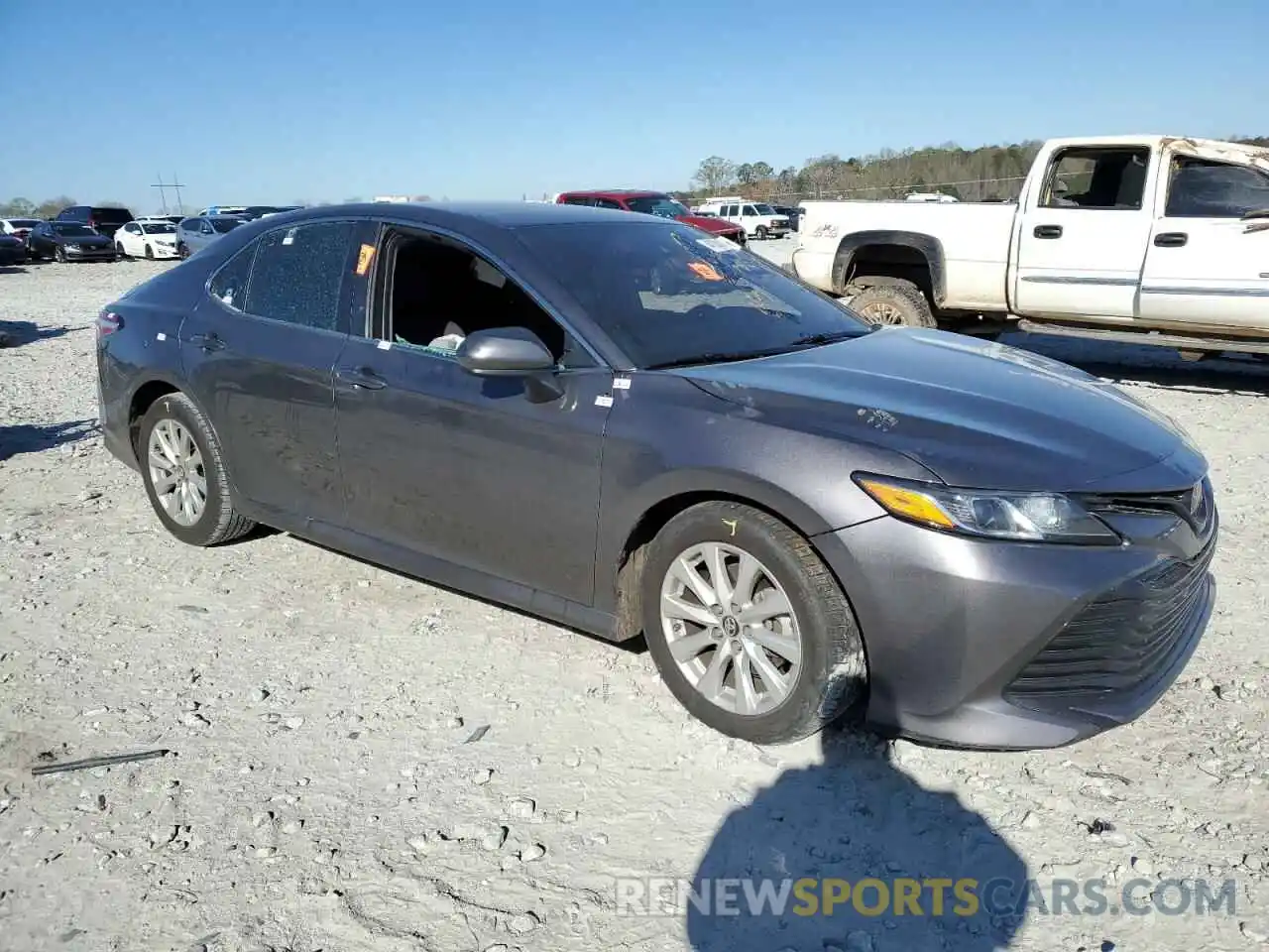 4 Photograph of a damaged car 4T1B11HK8KU183625 TOYOTA CAMRY 2019