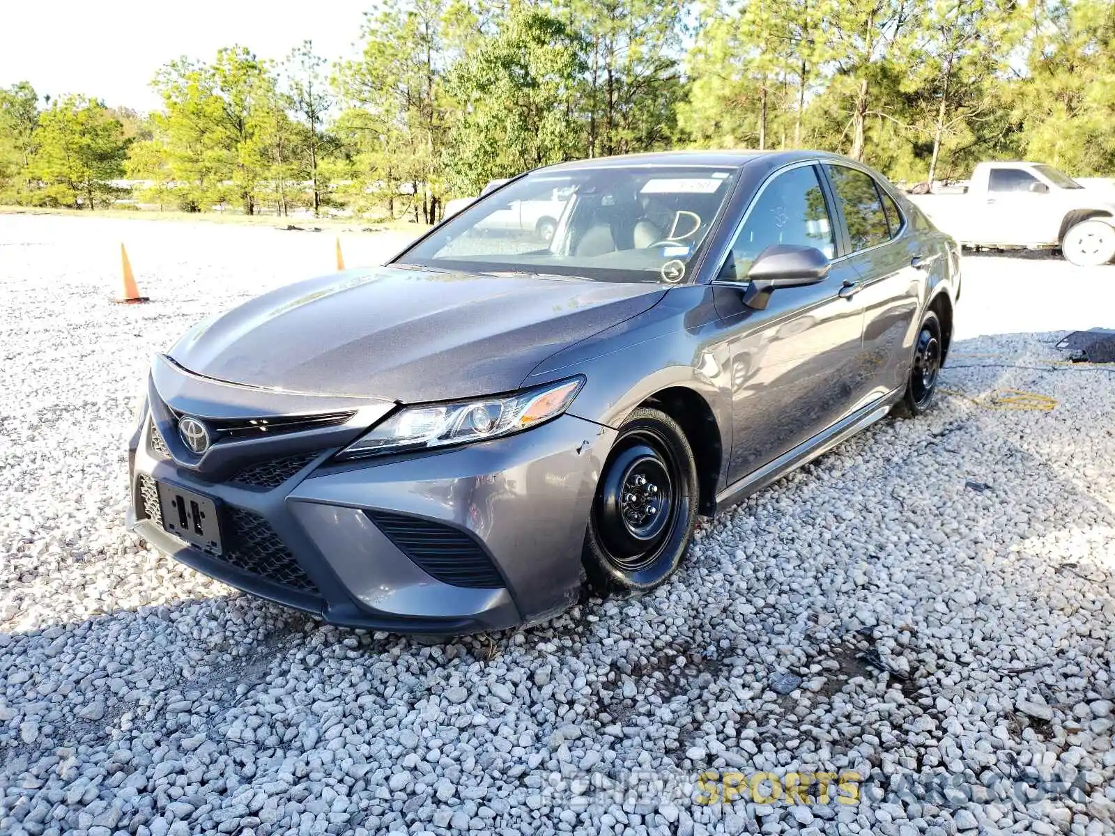 2 Photograph of a damaged car 4T1B11HK8KU183656 TOYOTA CAMRY 2019