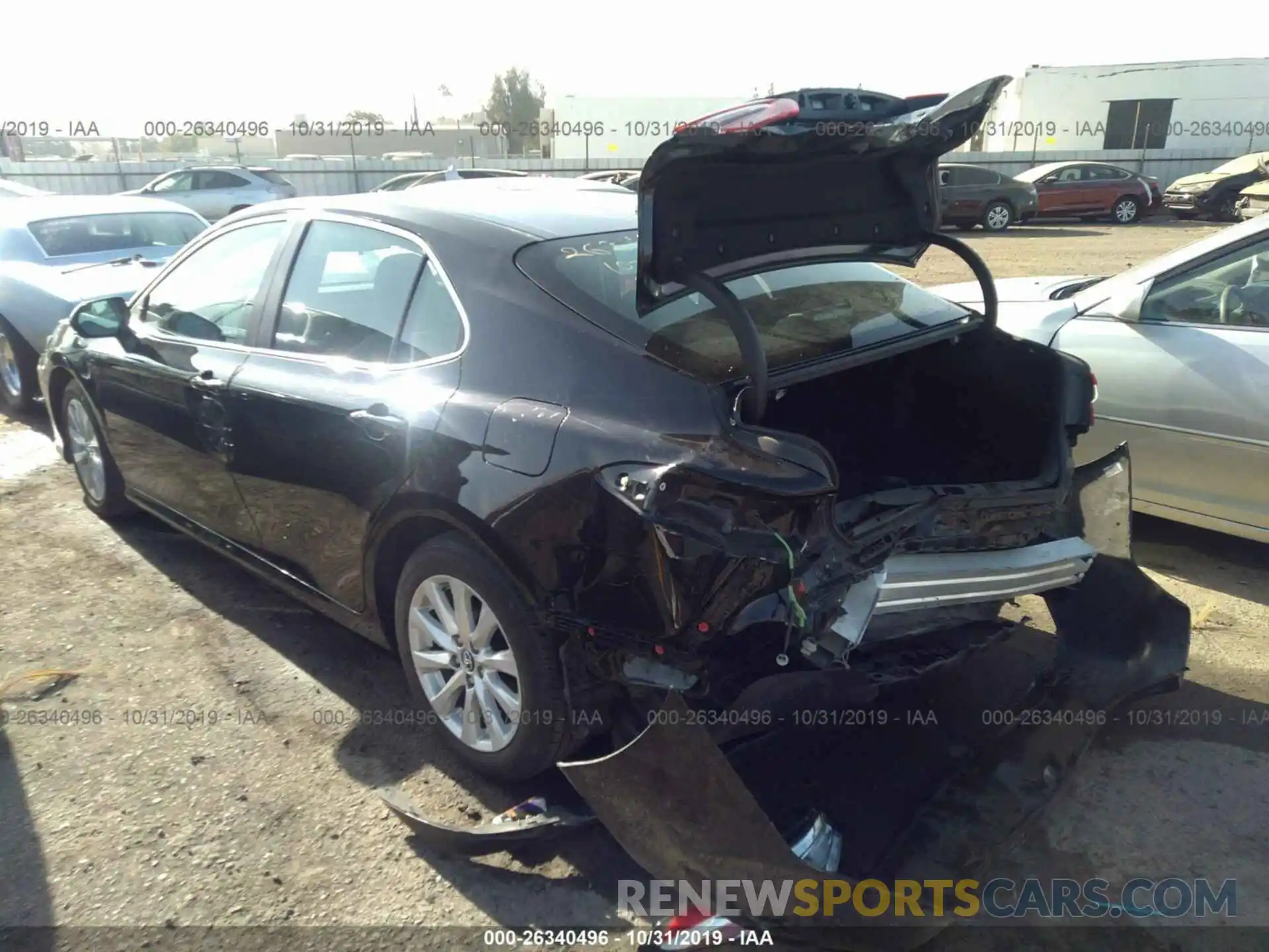 3 Photograph of a damaged car 4T1B11HK8KU184709 TOYOTA CAMRY 2019