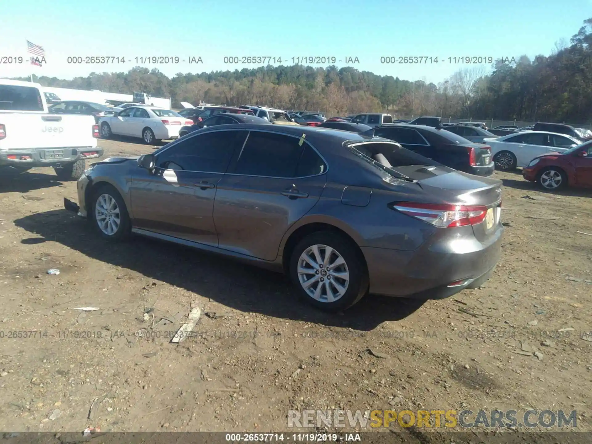 1 Photograph of a damaged car 4T1B11HK8KU185083 TOYOTA CAMRY 2019