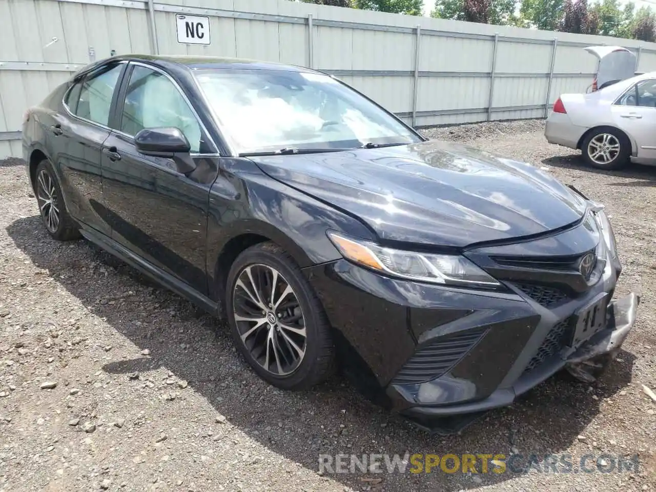 1 Photograph of a damaged car 4T1B11HK8KU187805 TOYOTA CAMRY 2019