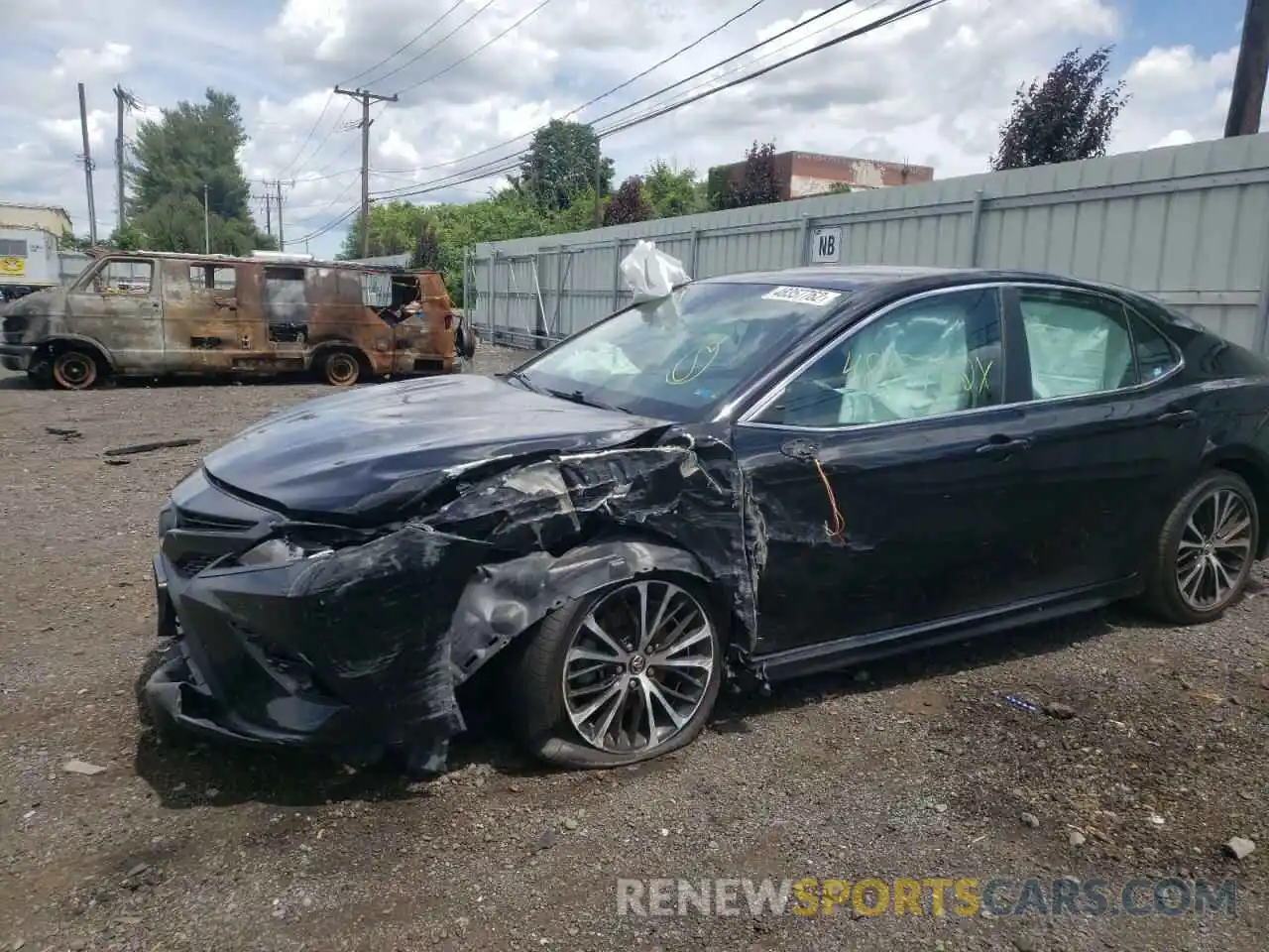 9 Photograph of a damaged car 4T1B11HK8KU187805 TOYOTA CAMRY 2019