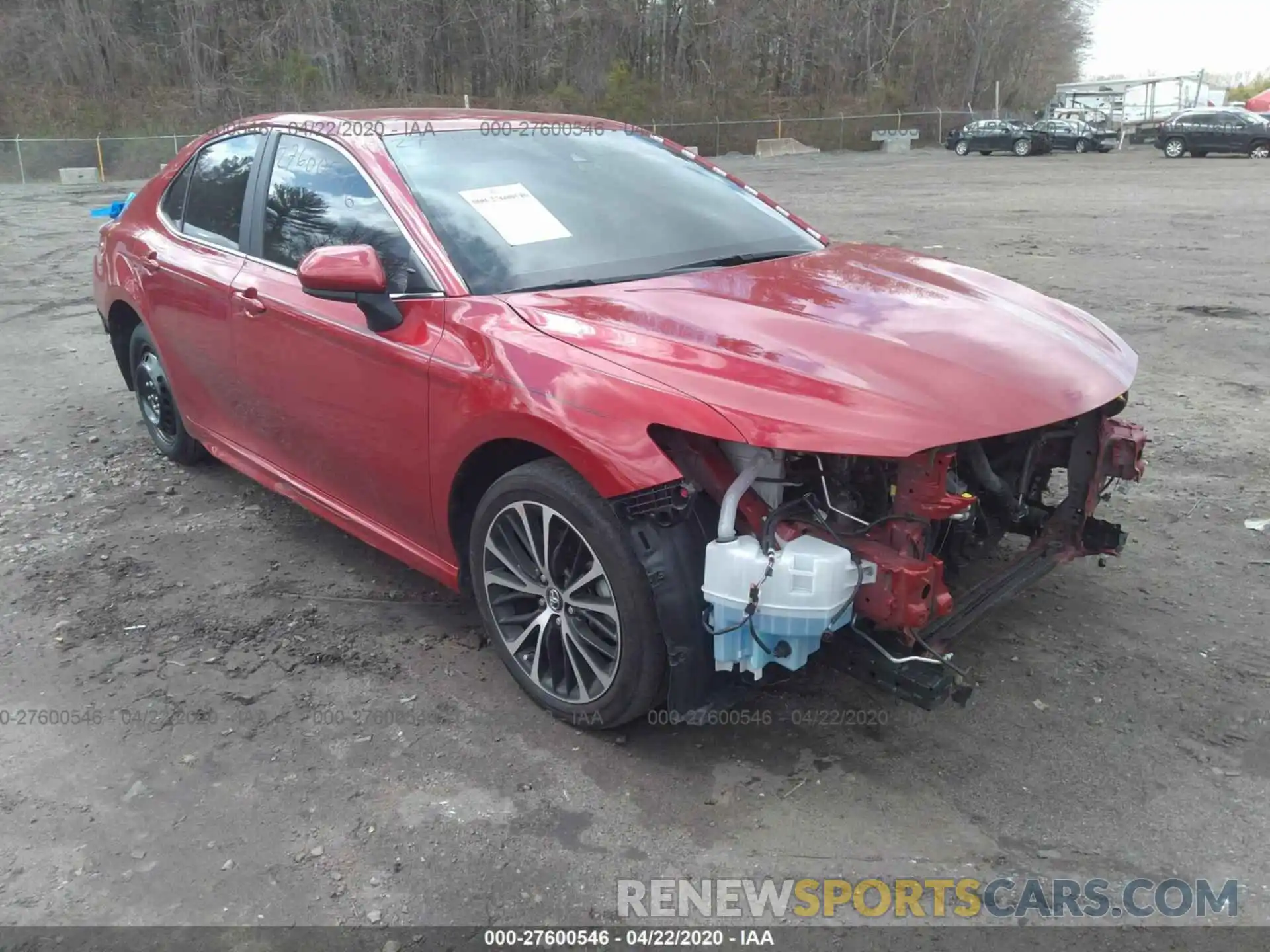 1 Photograph of a damaged car 4T1B11HK8KU187979 TOYOTA CAMRY 2019