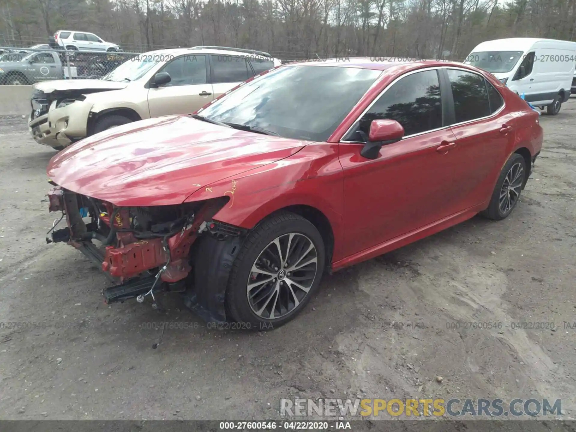 2 Photograph of a damaged car 4T1B11HK8KU187979 TOYOTA CAMRY 2019