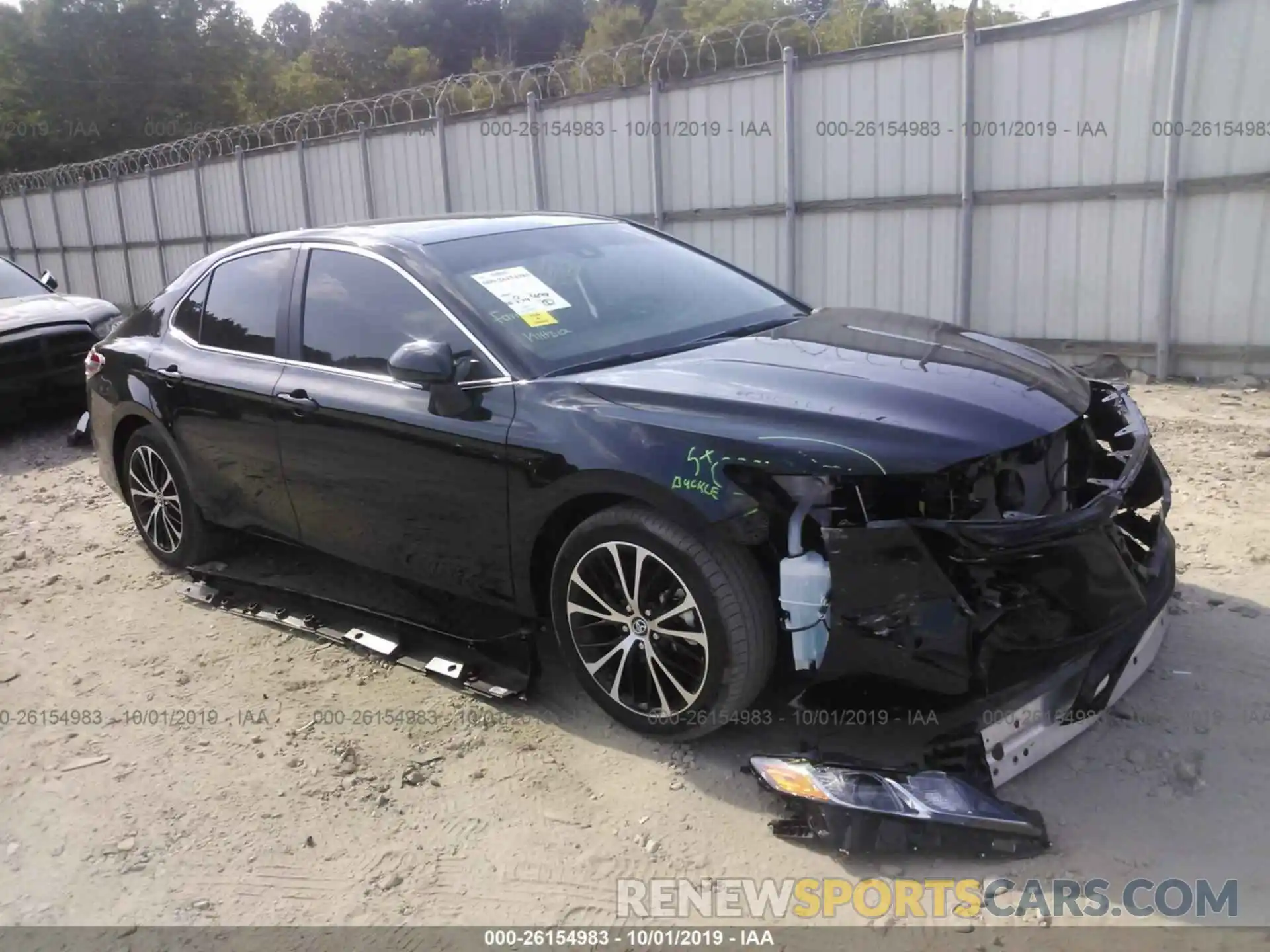 1 Photograph of a damaged car 4T1B11HK8KU188727 TOYOTA CAMRY 2019